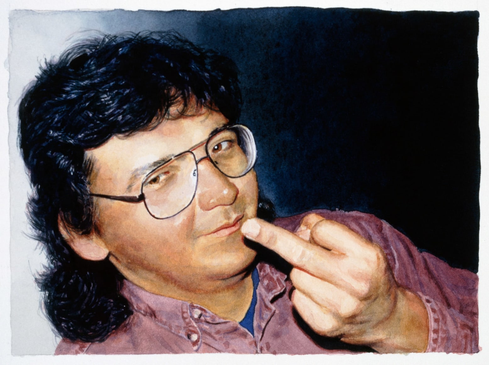 Tim Gardner, Untitled (Gordon Giving Finger), 2002