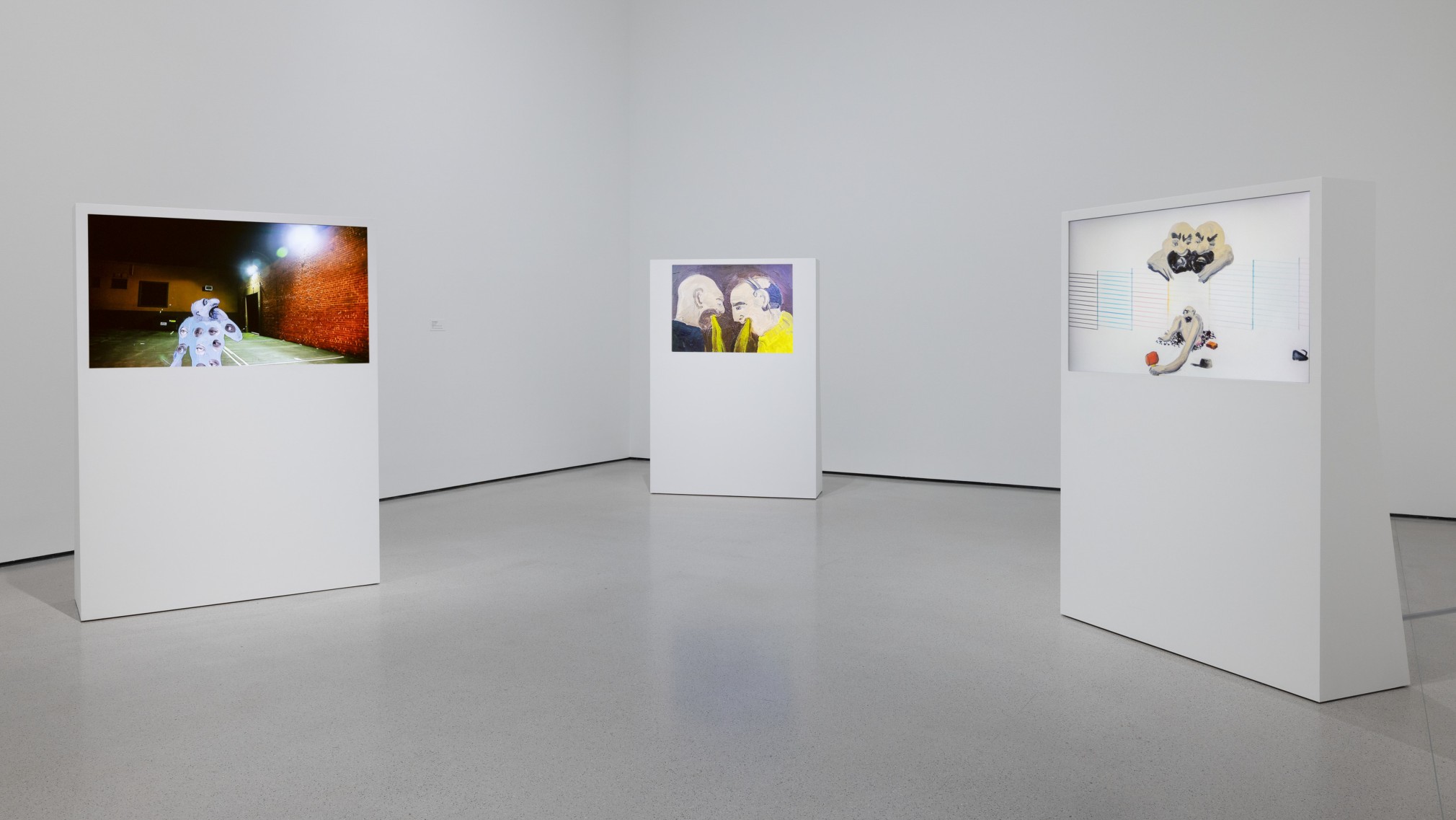 Installation view of the gallery &ldquo;Tala Madani&rdquo; in the exhibition &ldquo;Collection 1980s&ndash;Present,&rdquo; June 6, 2025 - Ongoing. Photographed in June 2025. The Museum of Modern Art, New York. Digital Image &copy; 2025 The Museum of Modern Art, New York. Photo by Jonathan Dorado.