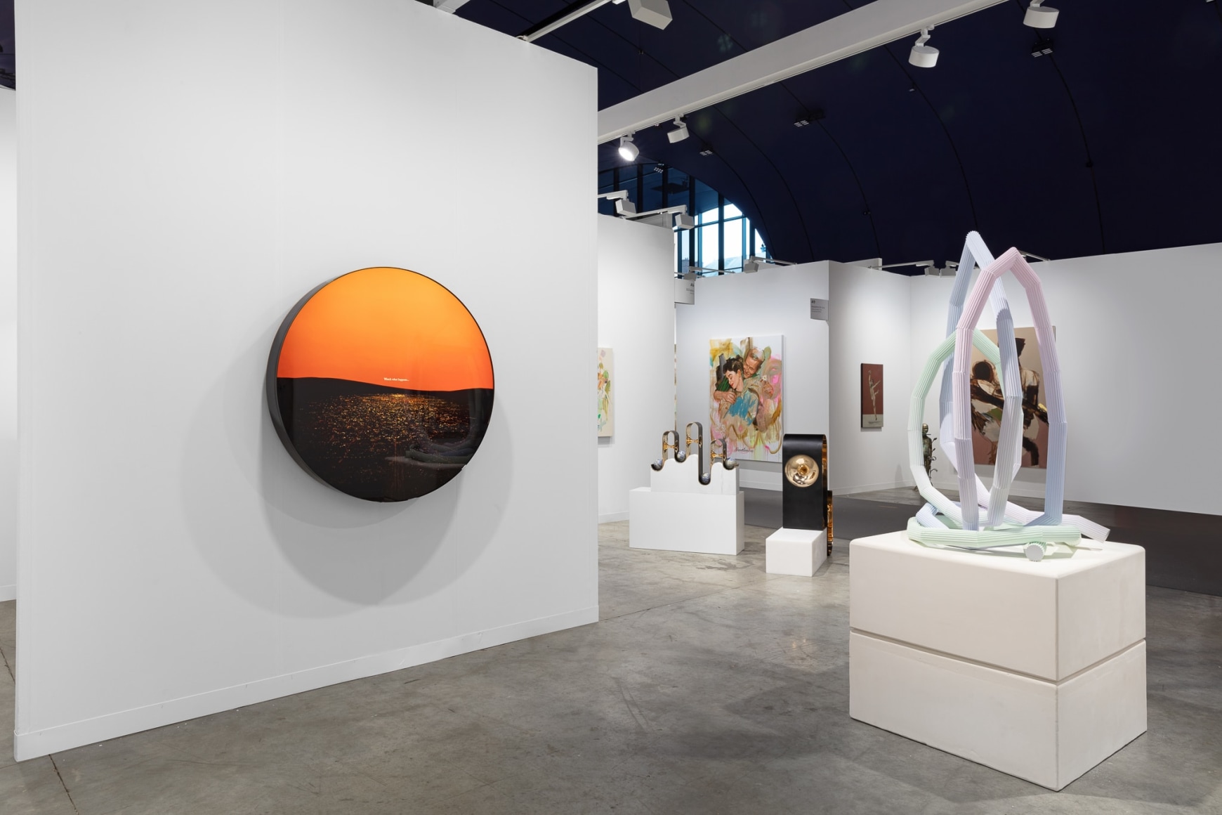 Installation view: Paris+ Par Art Basel, 2022,&nbsp;Grand Palais &Eacute;ph&eacute;m&egrave;re,&nbsp;303 Gallery, Booth A14. Photo:&nbsp;Sebastiano Pellion di Persano