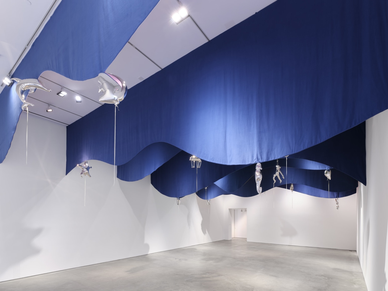 Installation view:&nbsp;Jeppe Hein, Expect a Miracle, 303 Gallery, New York, 2025, Photo: Justin Craun