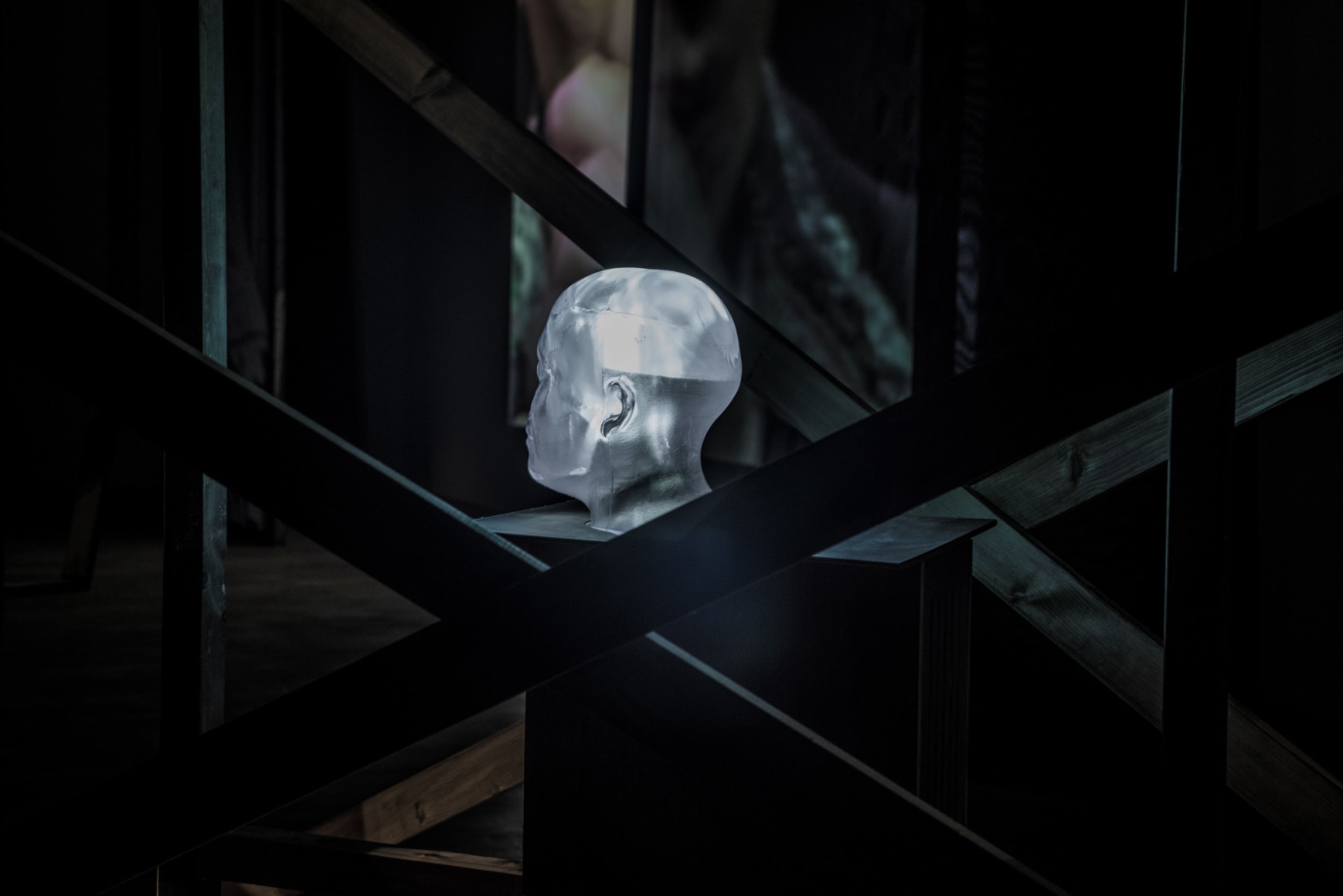 Jane and Louise Wilson, Installation view: Undead Sun: We Put the World Before You, Middlesbrough Institute of Modern Art, 2016