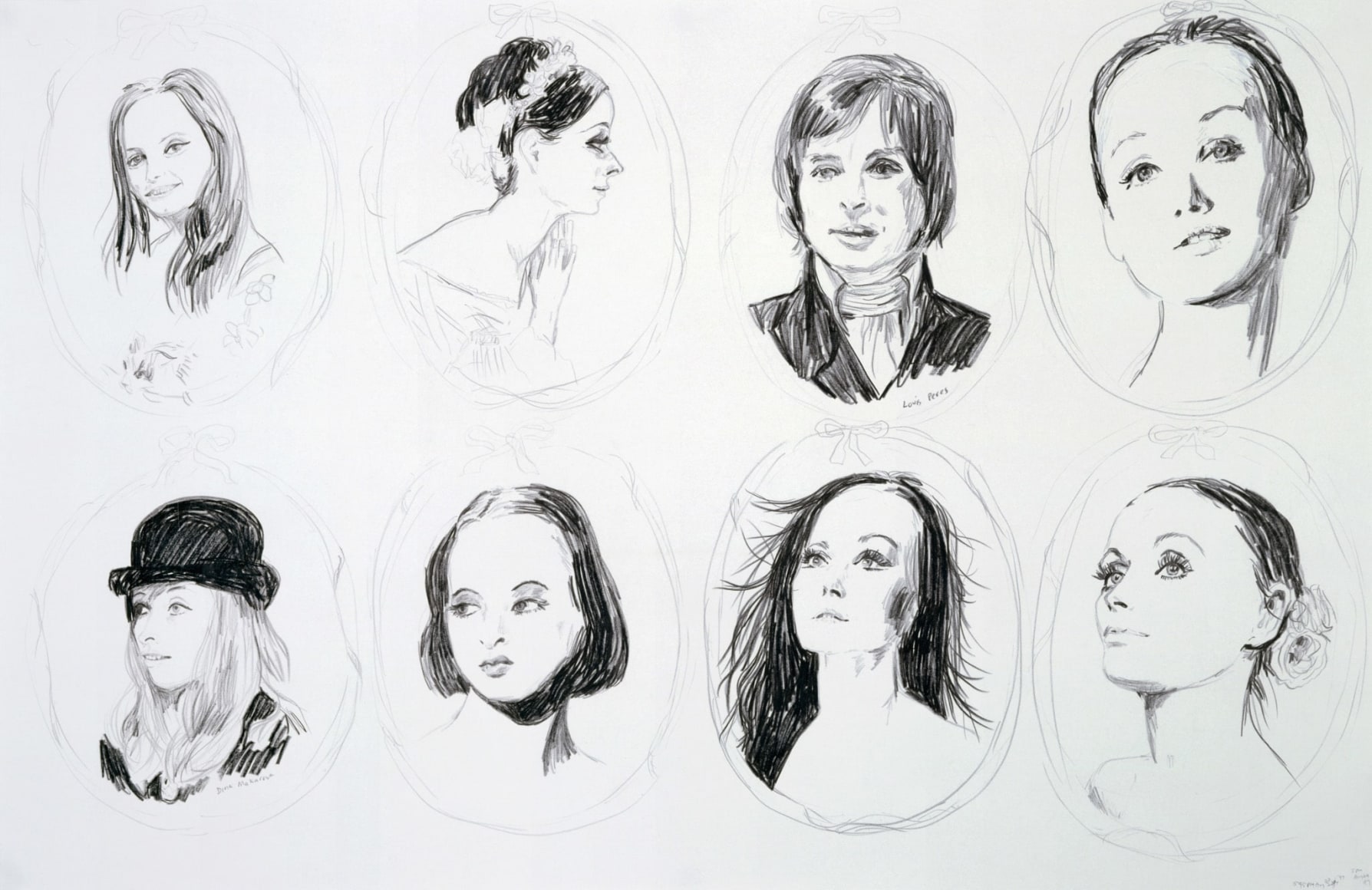 Karen Kilimnik, Rudy and Ballerinas, 1997