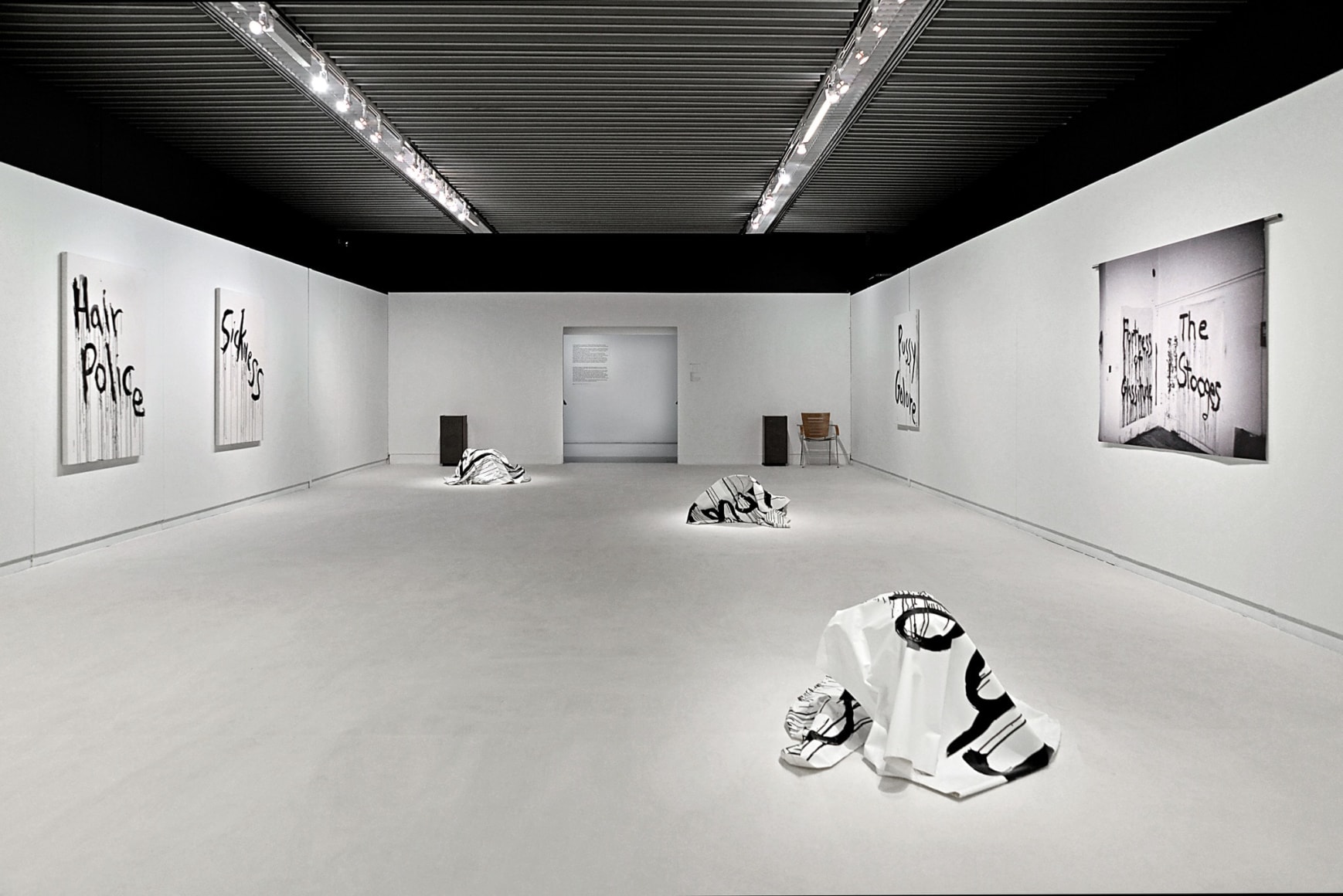 Kim Gordon - Design Office: Noise Name Paintings and Sculptures of Rock Bands That Are Broken Up, Benaki Museum, Athens, 2015