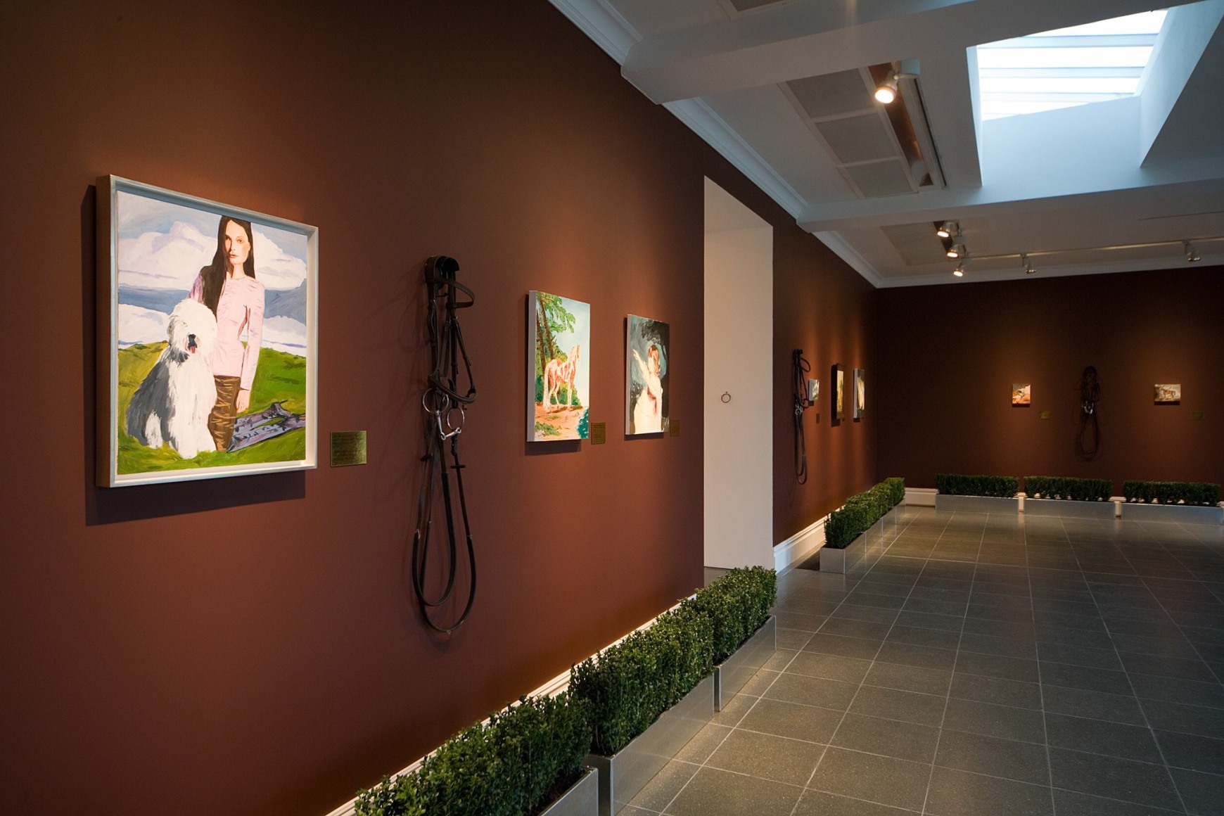 Karen Kilimnik, Installation view: Serpentine Galleries, London, 2007