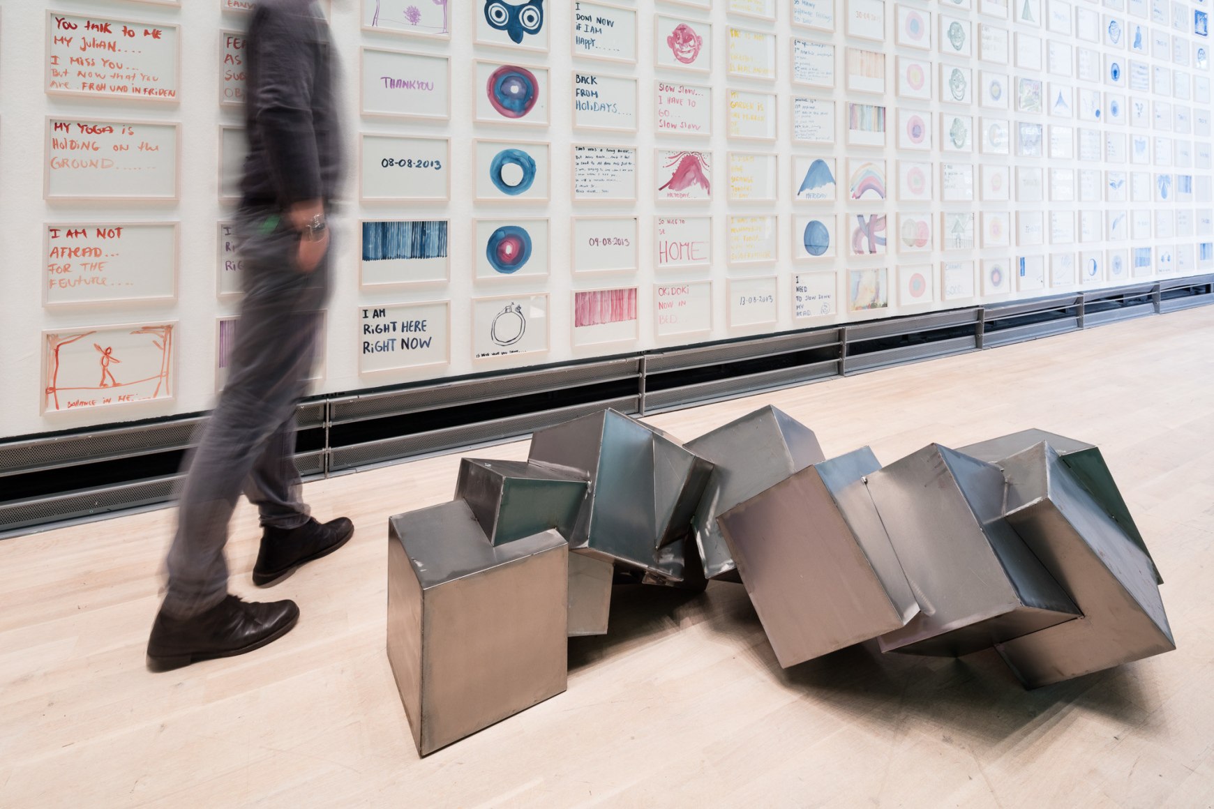 Jeppe Hein, This Way, Kunstmuseum Wolfsburg, 2015