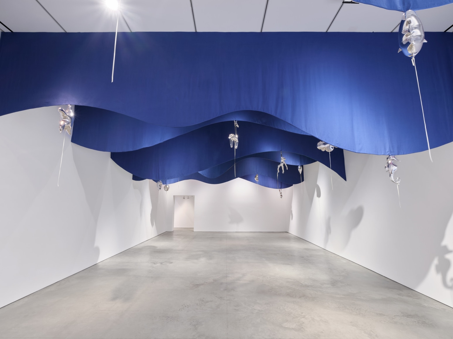 Installation view:&nbsp;Jeppe Hein, Expect a Miracle, 303 Gallery, New York, 2025, Photo: Justin Craun