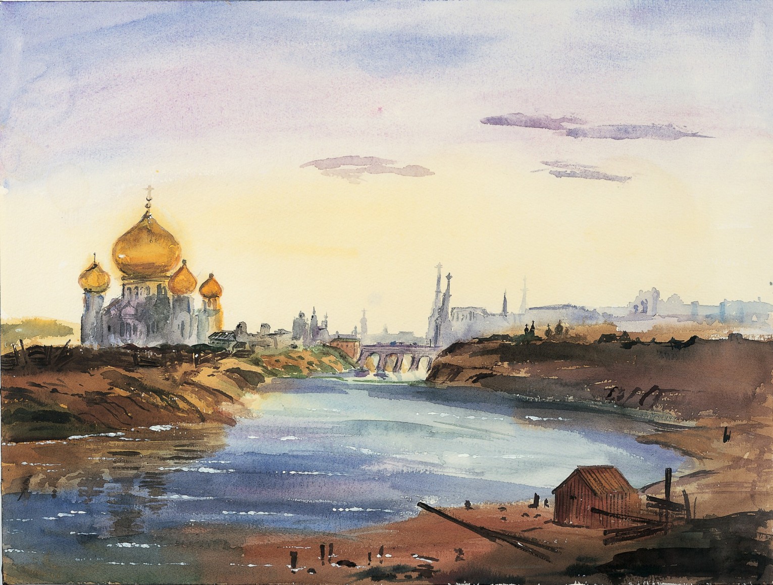 Karen Kilimnik, Moscow, 1999