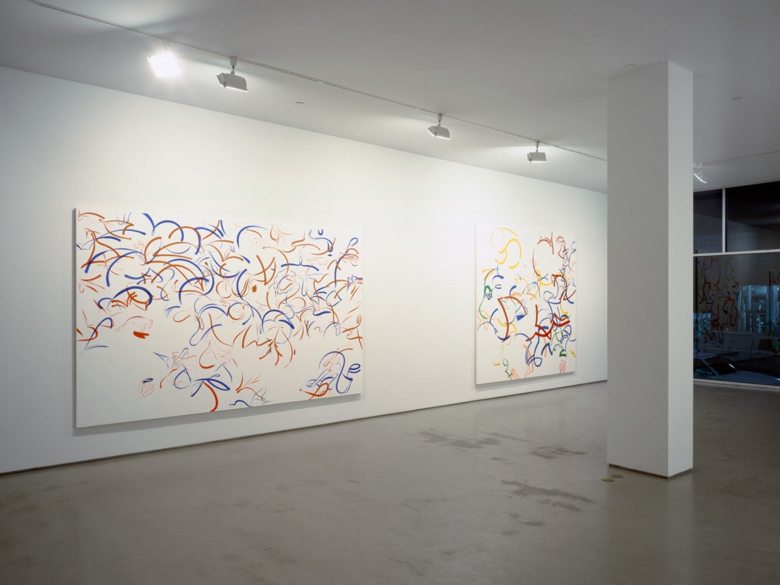 Sue Williams, Installation at 303 Gallery, 1998