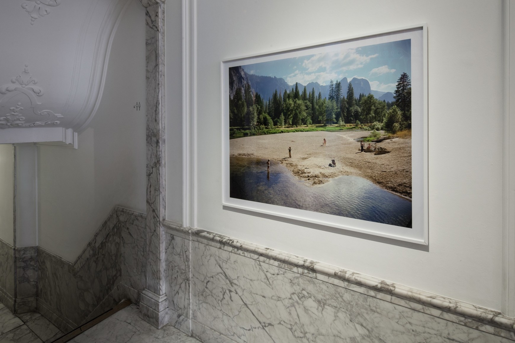 Installation view: Stephen Shore: Retrospective, Huis Marseille, 2016
