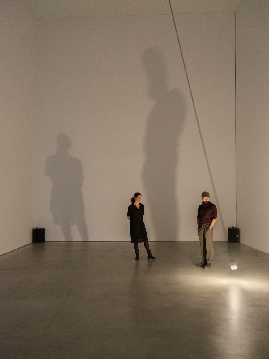 Exhibition view &#039;Dusty Die&#039;, Alicja Kwade, M Leuven, 2025, photo: Roman M&auml;rz for M Leuven