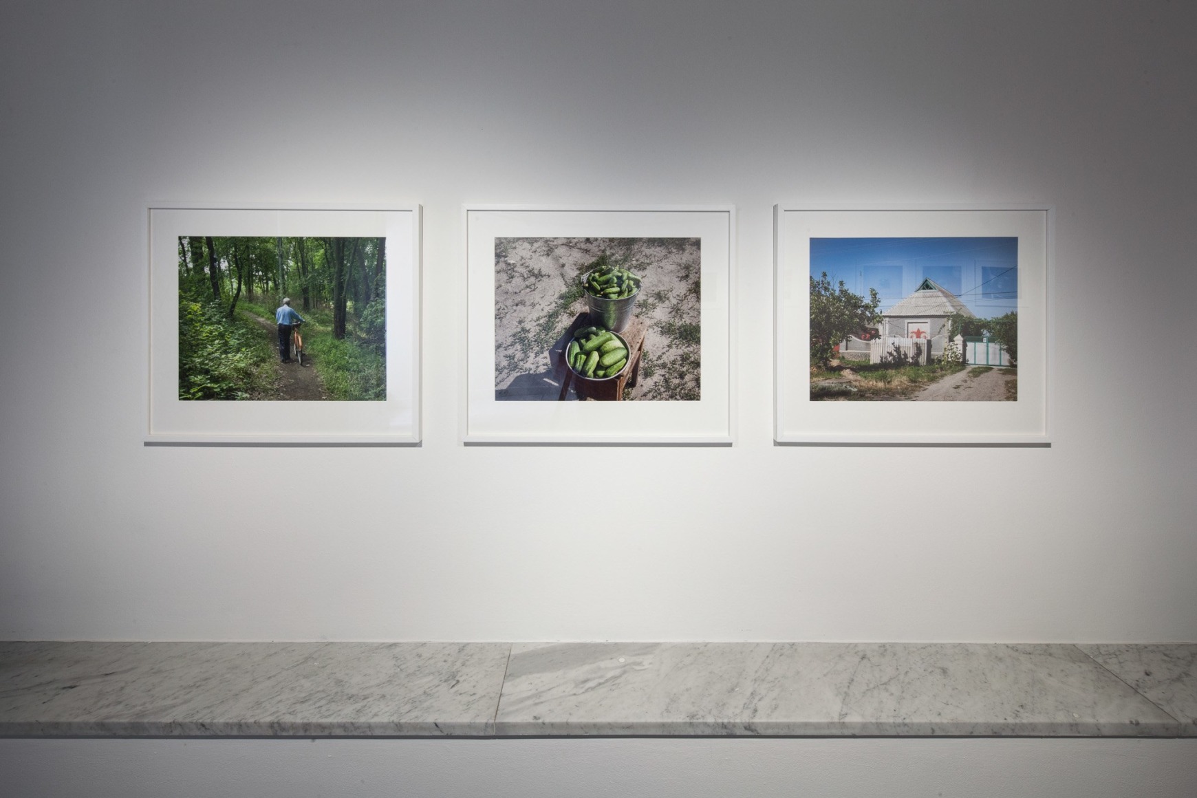 Installation view: Stephen Shore: Retrospective, Huis Marseille, 2016