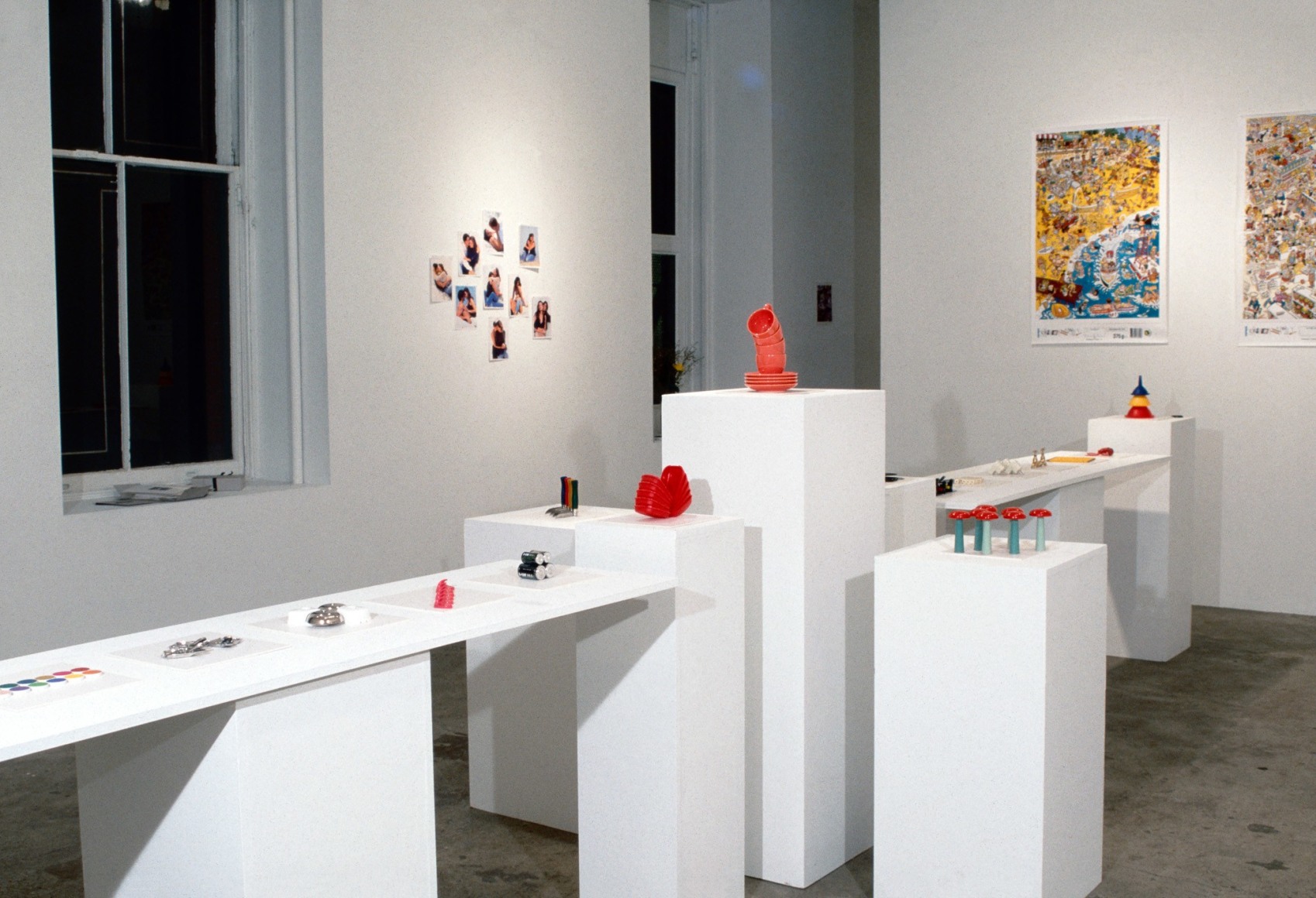 Hans-Peter Feldmann, Installation view: 303 Gallery, 1996