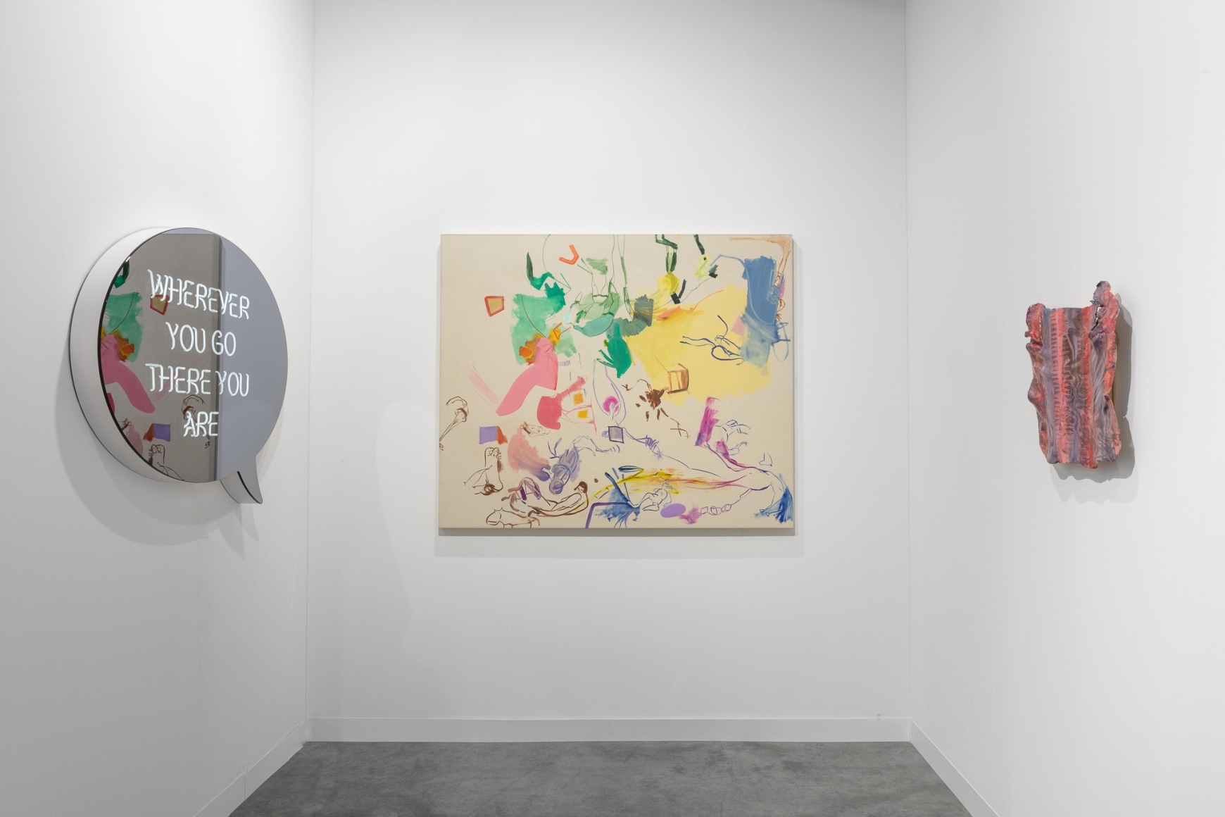 Installation view: Paris+ Par Art Basel, 2023,&nbsp;Grand Palais &Eacute;ph&eacute;m&egrave;re,&nbsp;303 Gallery, Booth A14.