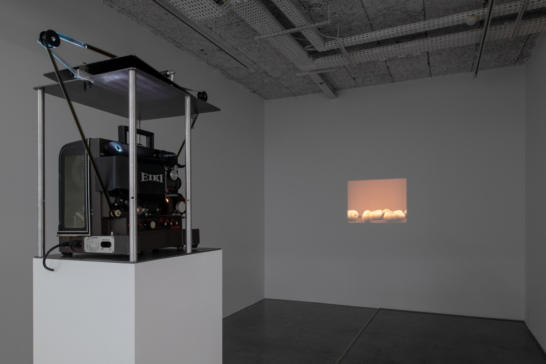 Installation view: Elad Lassry, Le Plateau, Paris, 2018. Photo: Martin Argyroglo