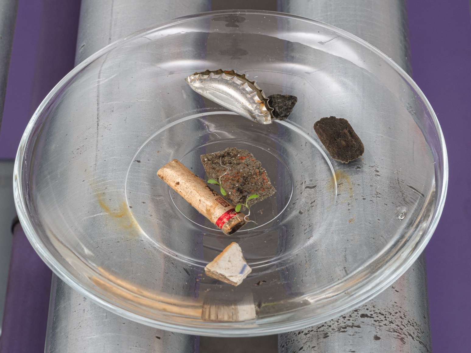 Nina Canell, Tectonic Tender (detail)