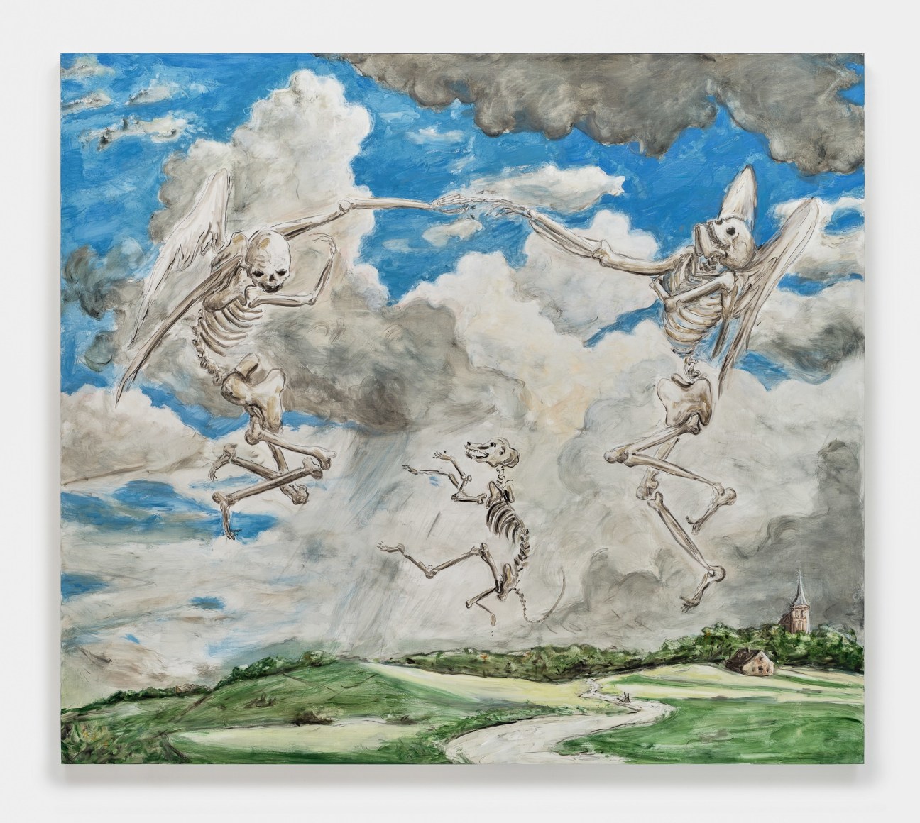 Tanya Merrill, Our family portrait/Dancing over the town