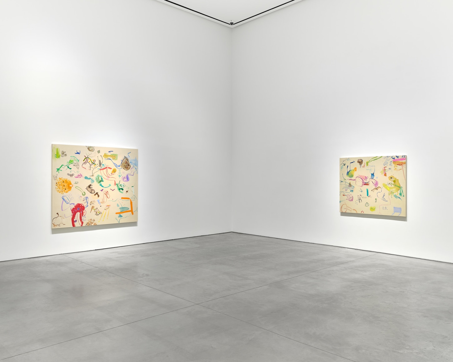 Installation view:&nbsp;Sue Williams, Unspeakable,&nbsp;303 Gallery, New York, 2024. Photo: Justin Craun