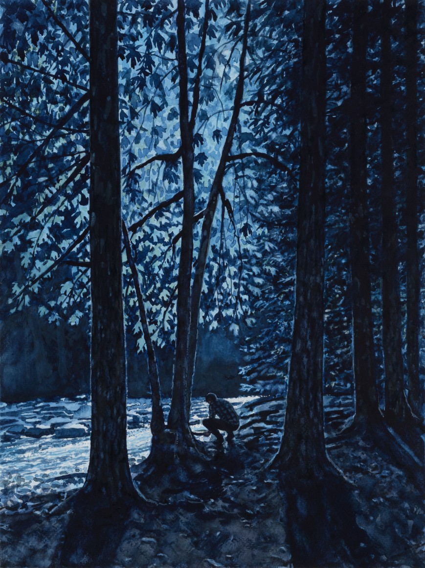 Tim Gardner, Gold Panner in Moonlight