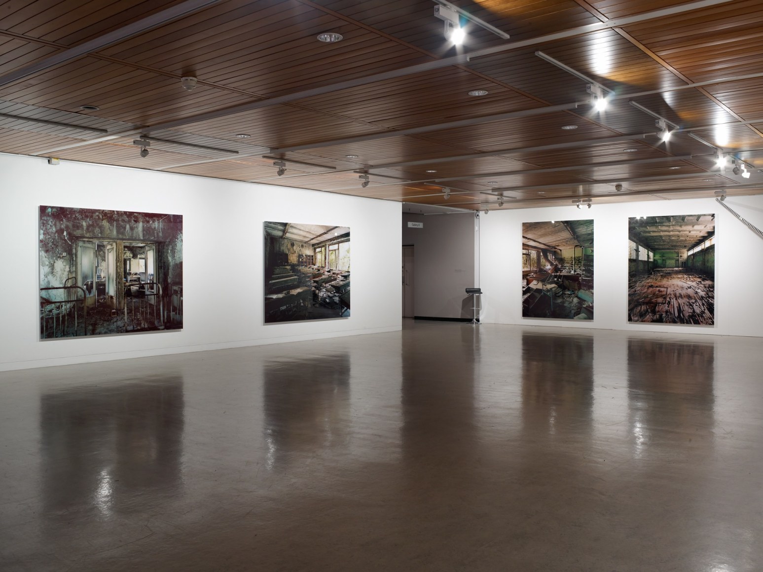 Jane and Louise Wilson, Installation view: Whitworth Art Gallery, Manchester, 2012
