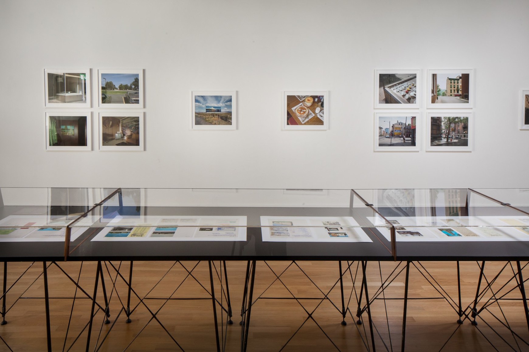 Installation view: Stephen Shore: Retrospective, Huis Marseille, 2016