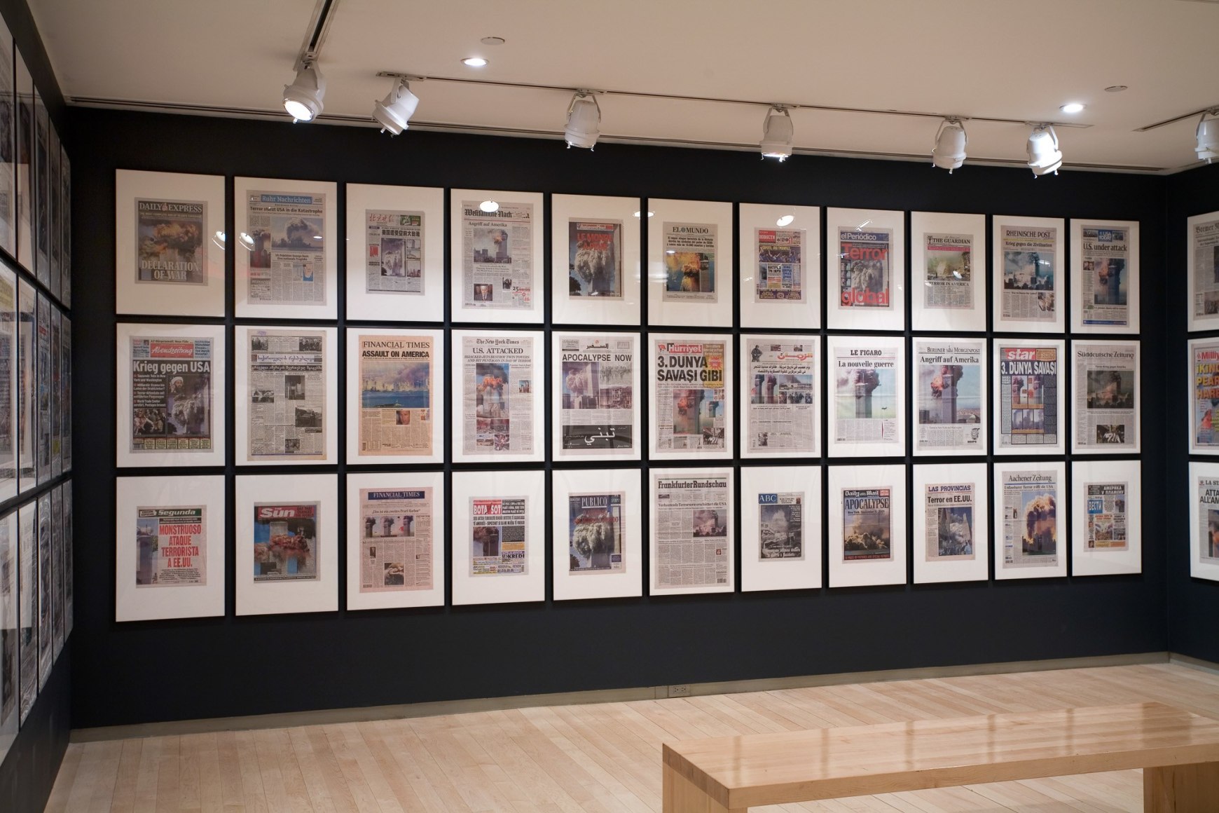 Hans-Peter Feldmann, 9/12 Front Page, ICP, 2008