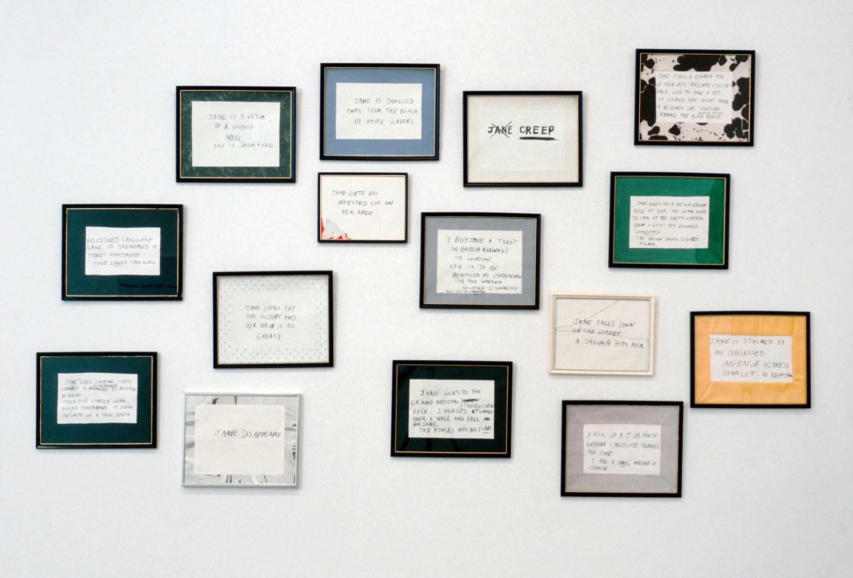 Karen Kilimnik, Jane Creep, 1989-90