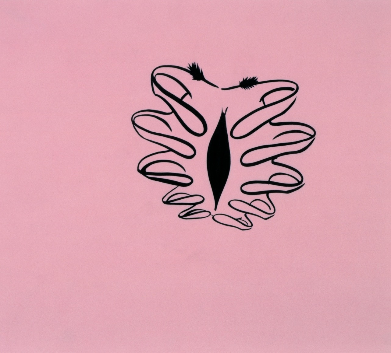 Sue Williams, Womanly with Tufts, 2001