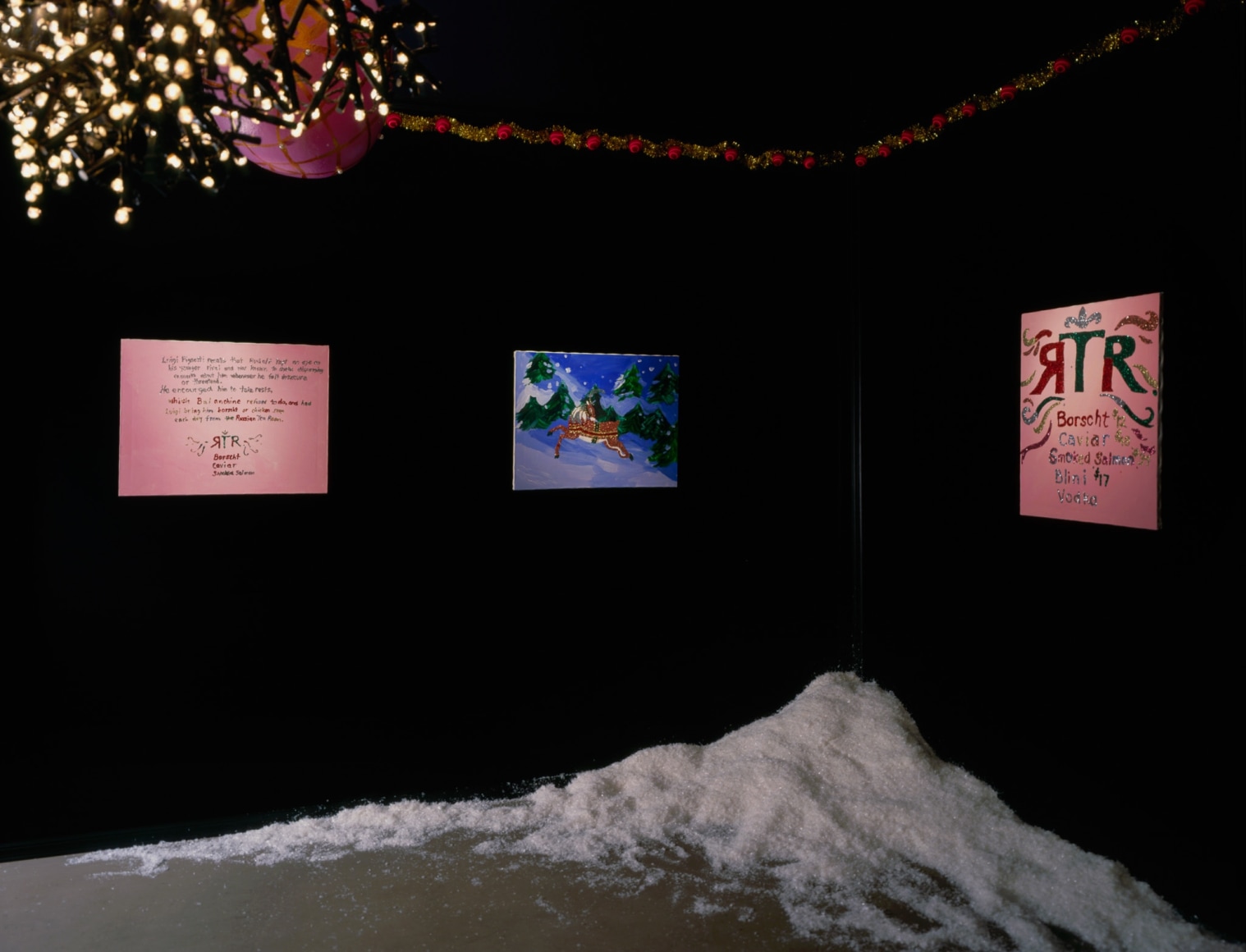 Karen Kilimnik, Installation view: 303 Gallery, New York, 2001