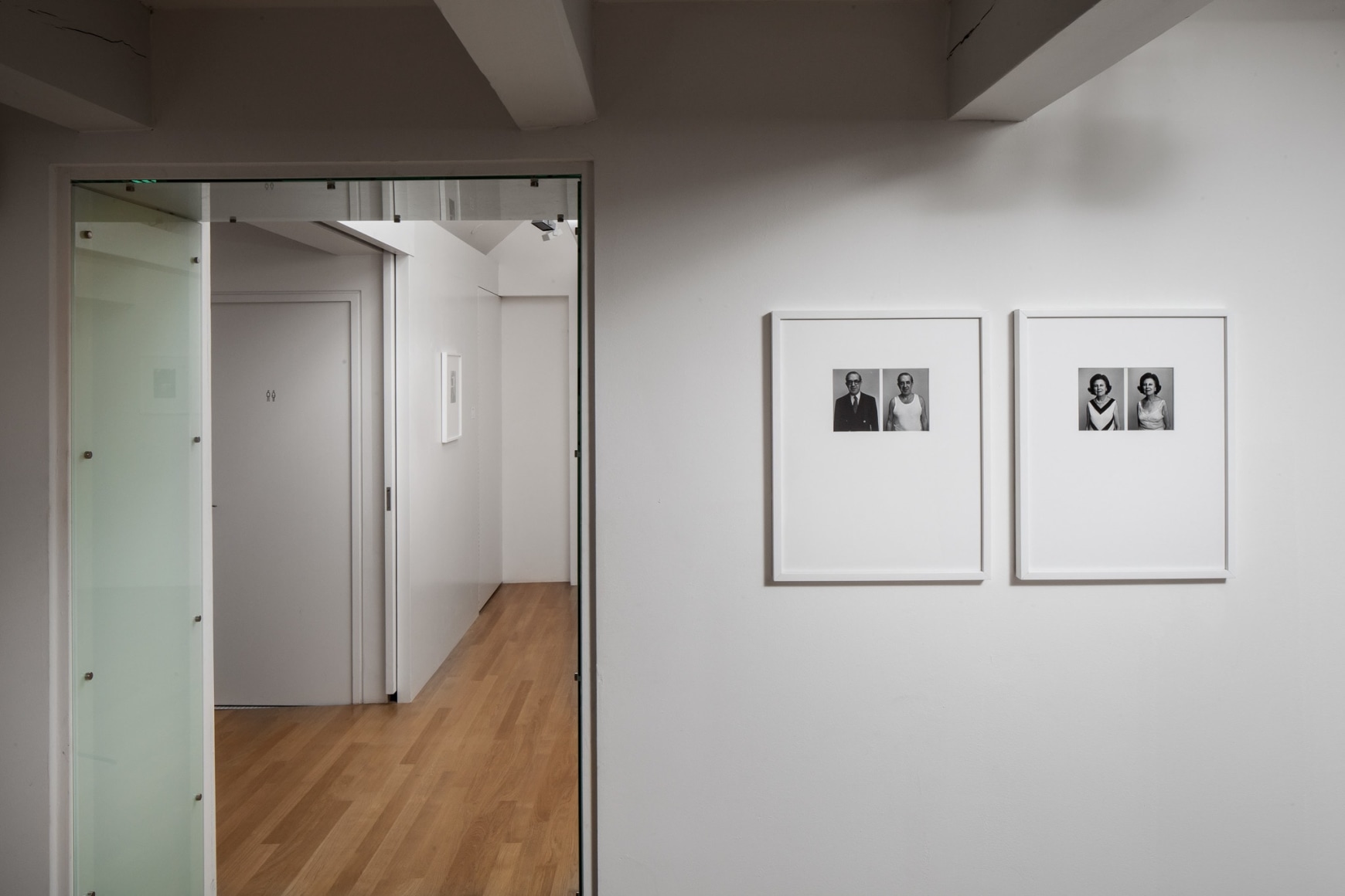 Installation view: Stephen Shore: Retrospective, Huis Marseille, 2016