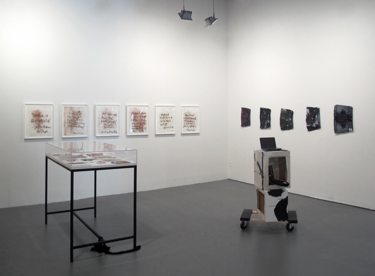 Design Office with Kim Gordon - Since 1980, Installation view: White Columns, New York, 2013