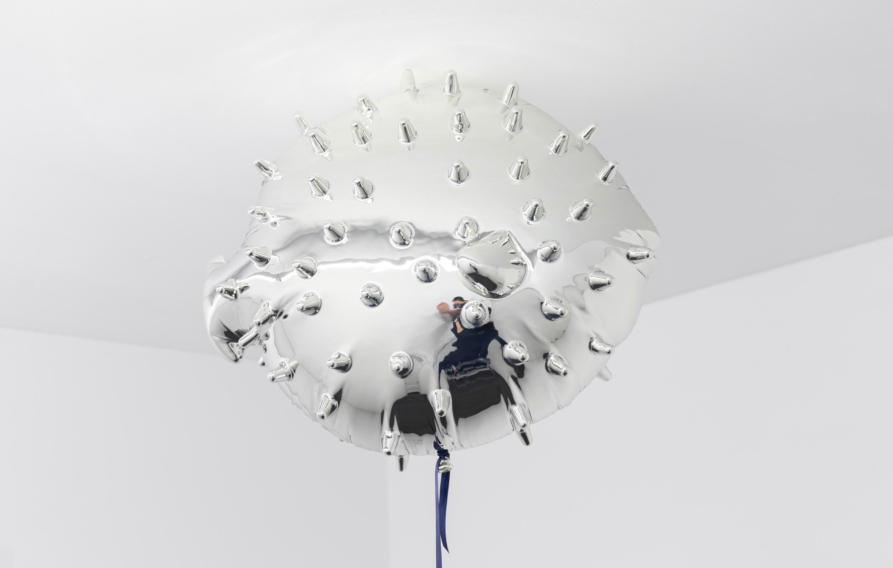 Jeppe Hein, Blowfish Mirror Balloon (silver)