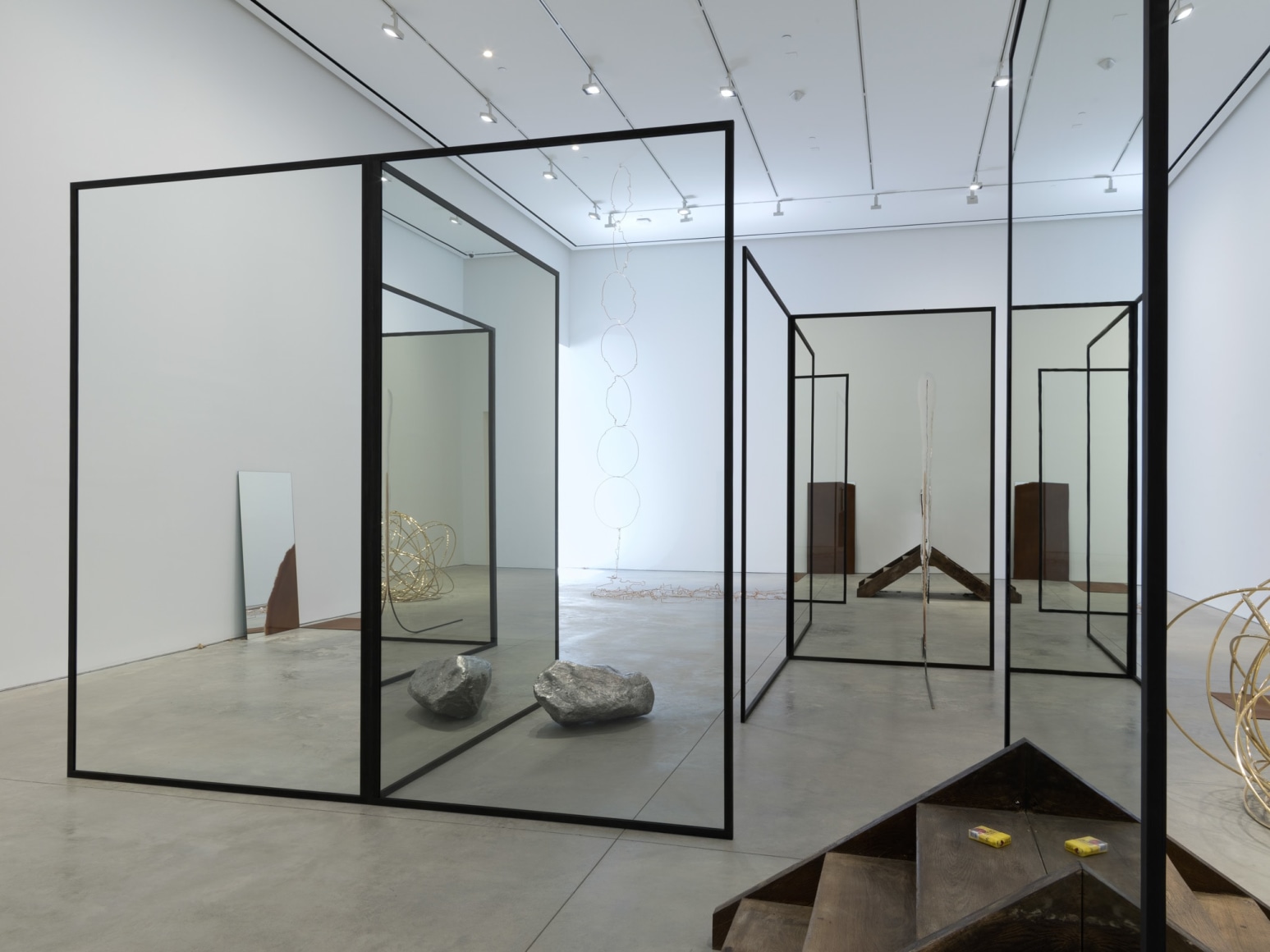 Alicja Kwade, Installation view: I Rise Again, Changed But The Same, 303 Gallery, 2016