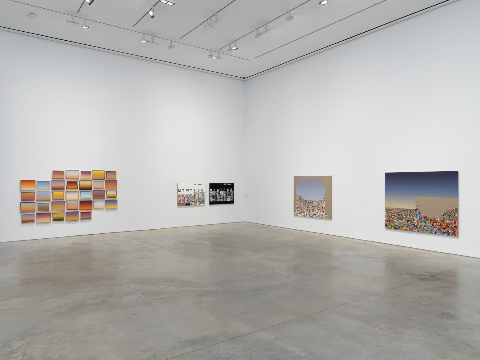 Installation view:&nbsp;Rob Pruitt, These Are The Days Of Our Lives,&nbsp;303 Gallery, New York, 2021