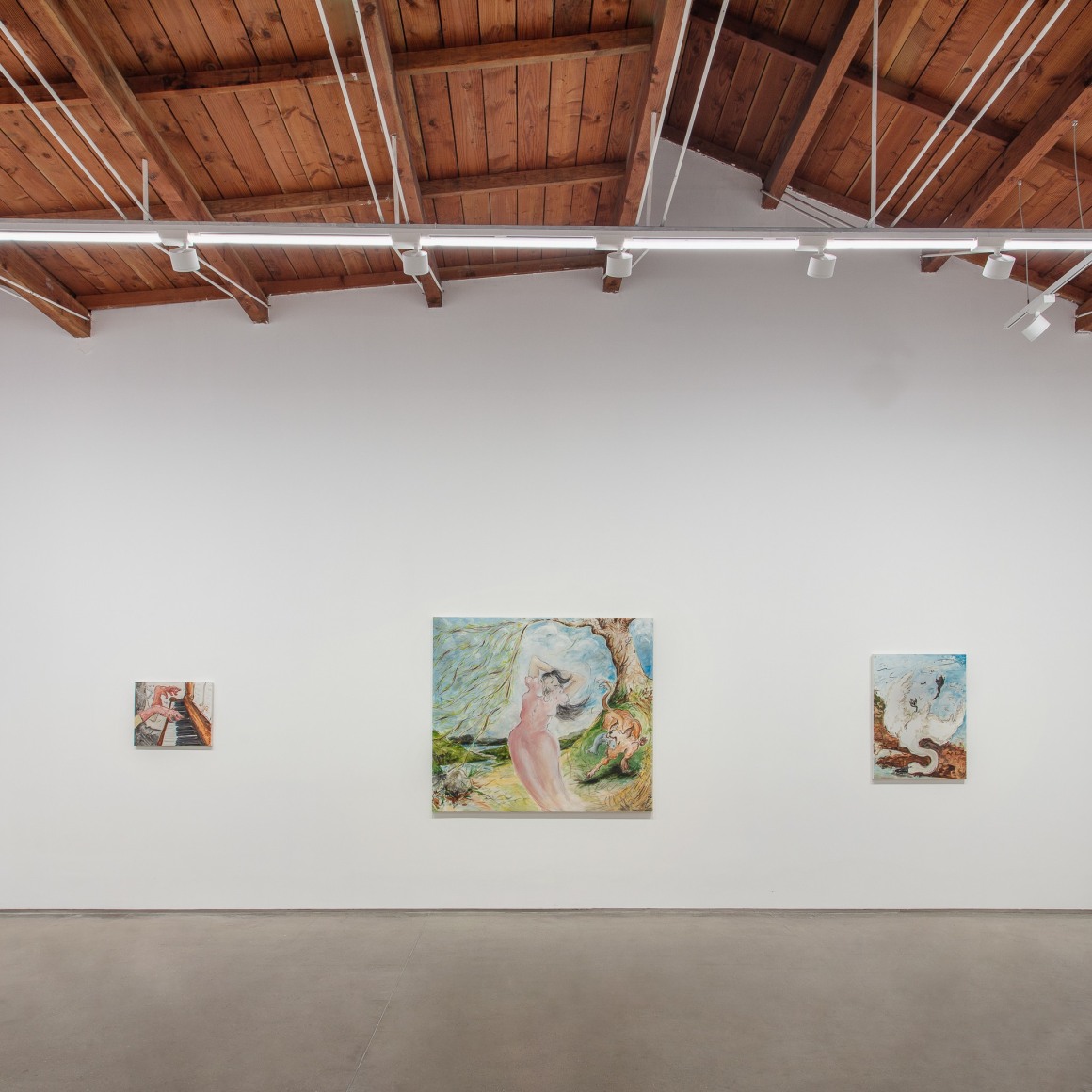 Installation view: Tanya Merrill, Pond Society Shanghai, China, 2021., Courtesy Pond Society. Image: JJYPHOTO