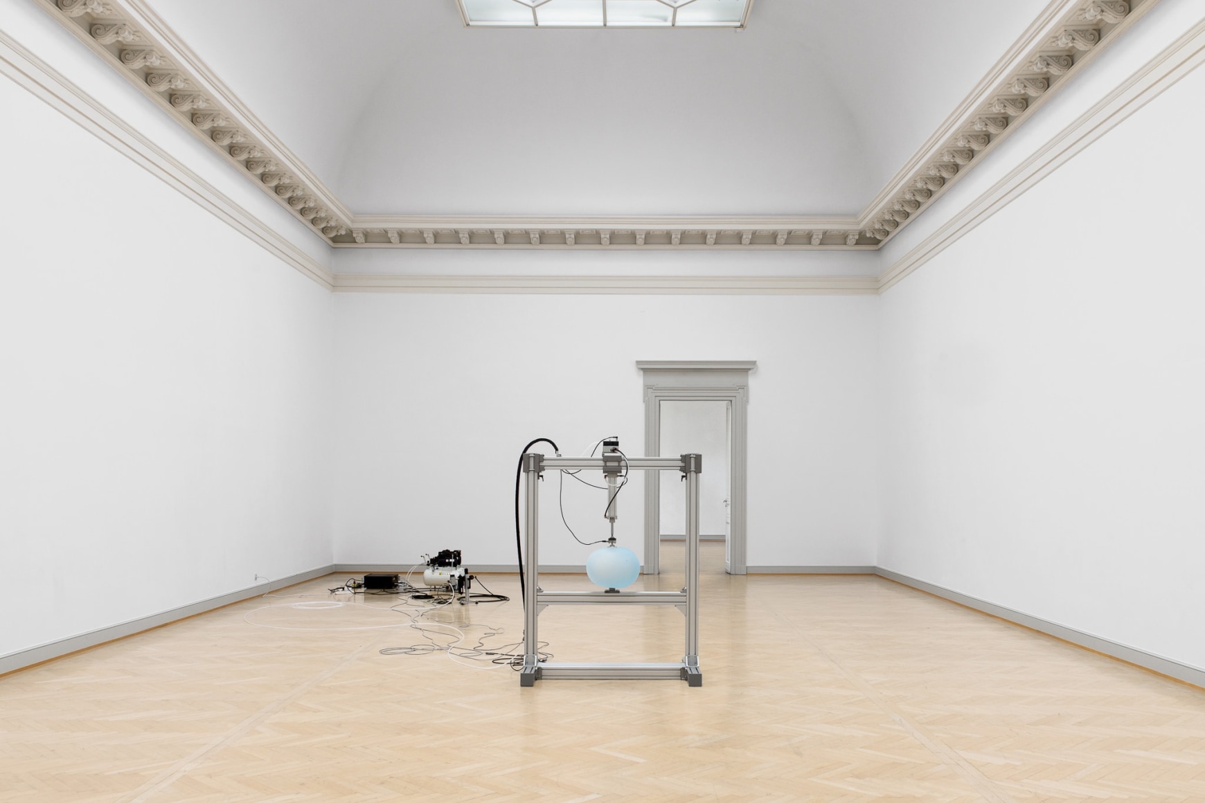 Nina Canell, Installation view: Reflexologies, Kunstmuseum St. Gallen, Switzerland, 2018