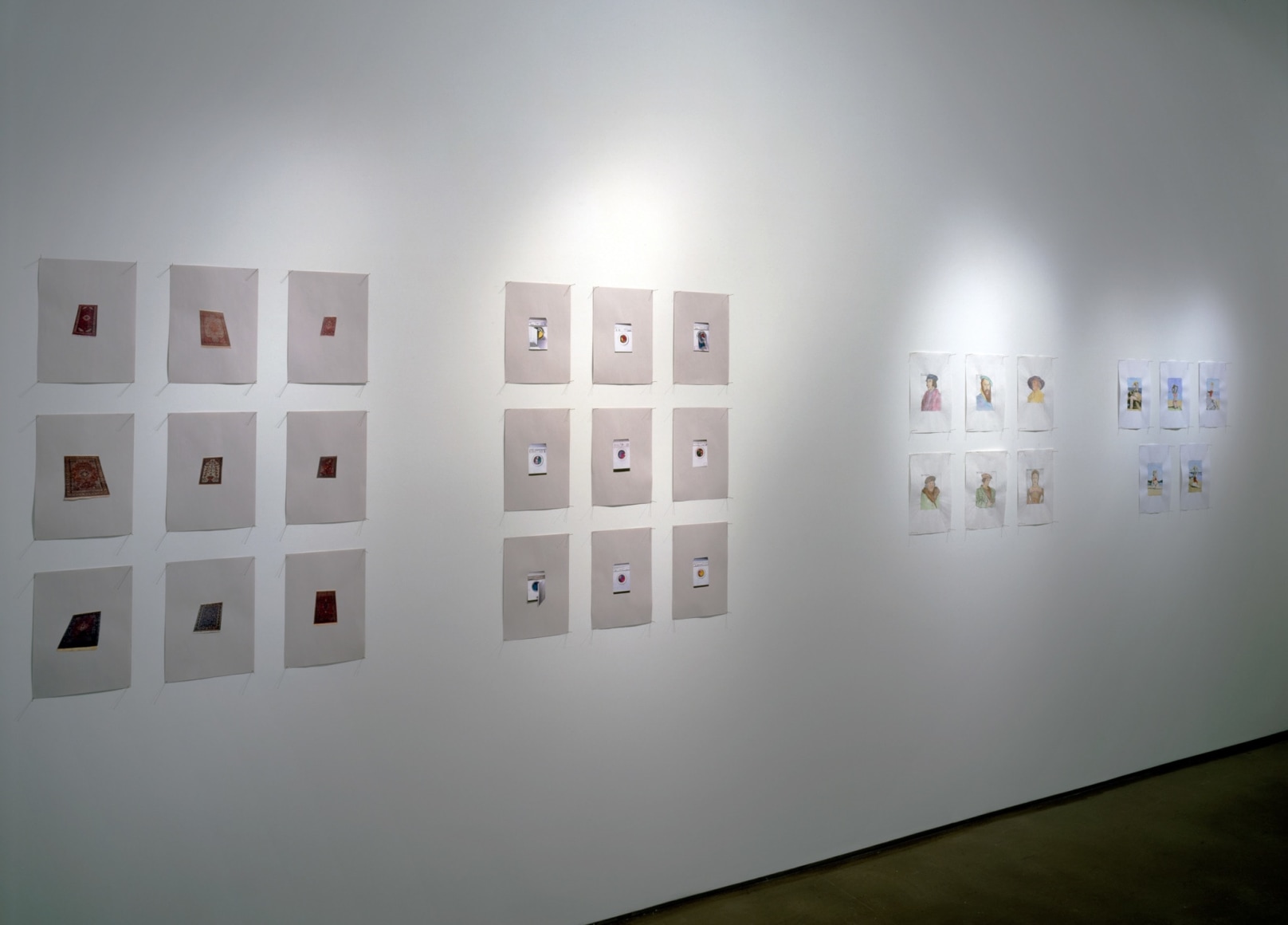 Hans-Peter Feldmann, Installation view: 303 Gallery, New York, 2004