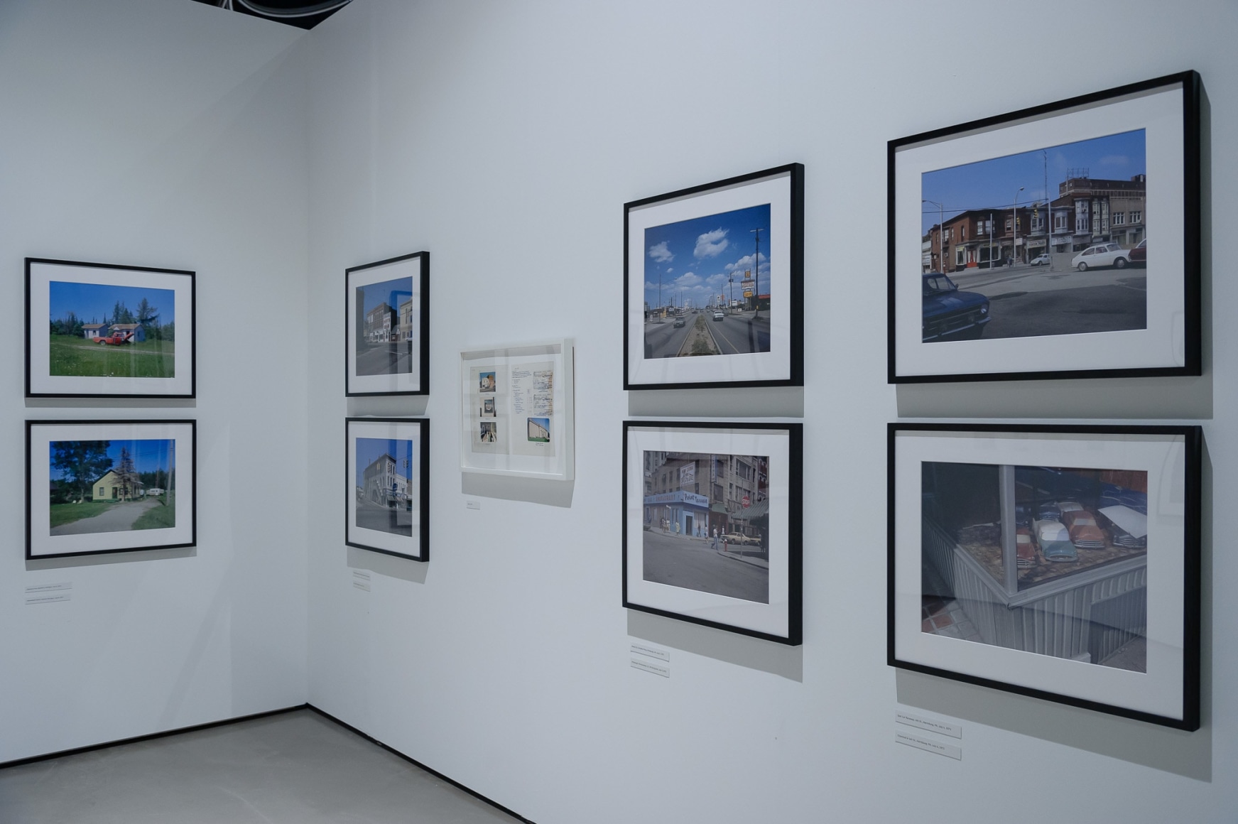 Stephen Shore, Installation view: HyperAmerica: Landscape - Image - Reality, Kunsthaus Graz, 2015