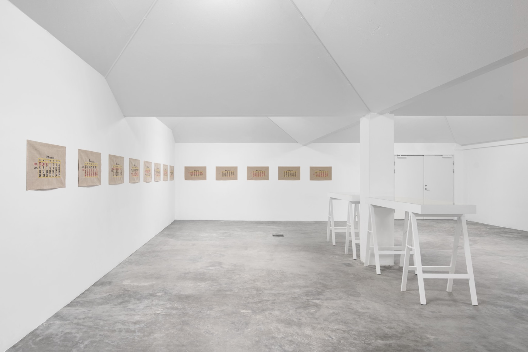 Marina Pinsky, Installation view:
Undertow,
Simian, Copenhagen, 2021. Photo: GRAYSC