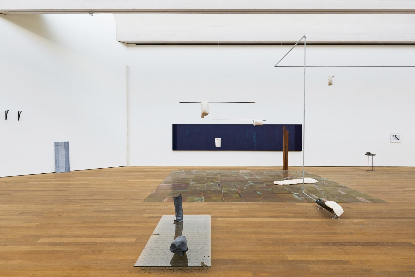 Installatation view: Katinka Bock - Smog / Tomorrow’s Sculpture, Mudam Luxembourg, 2018, Photo: Johannes Schwartz