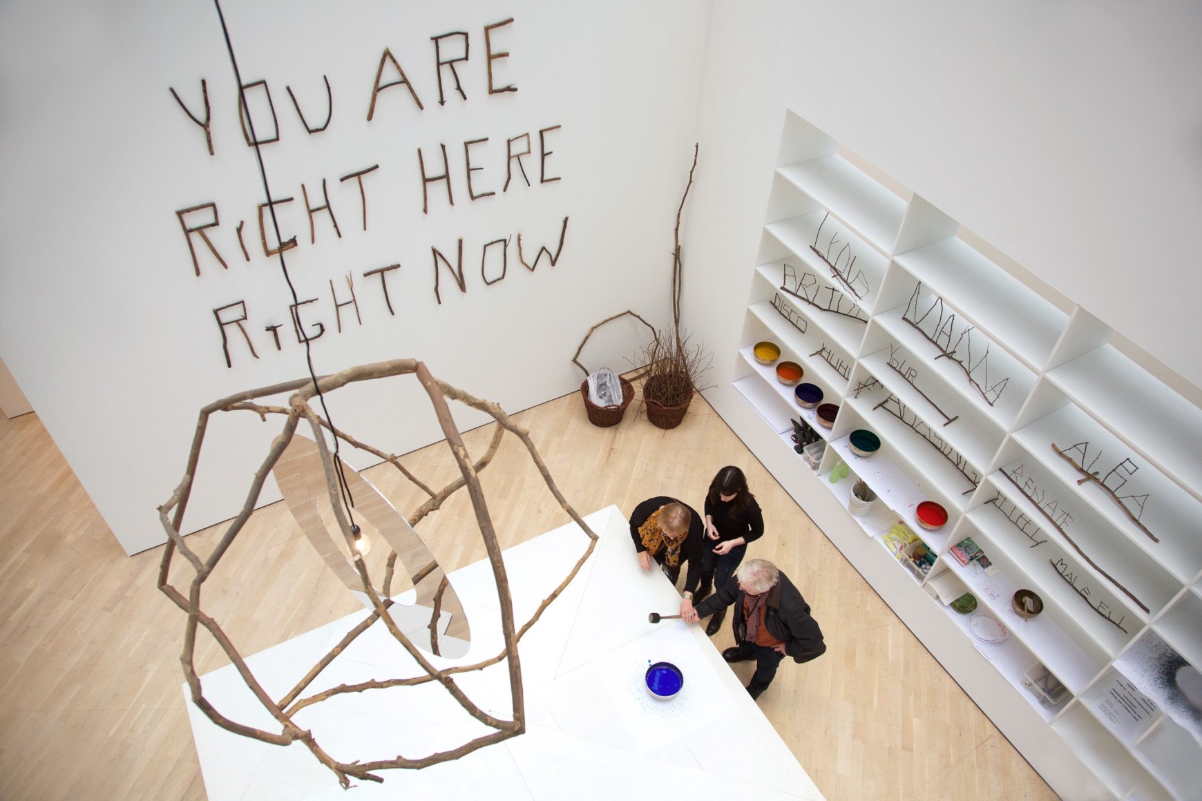 Jeppe Hein, This Way, Kunstmuseum Wolfsburg, 2015