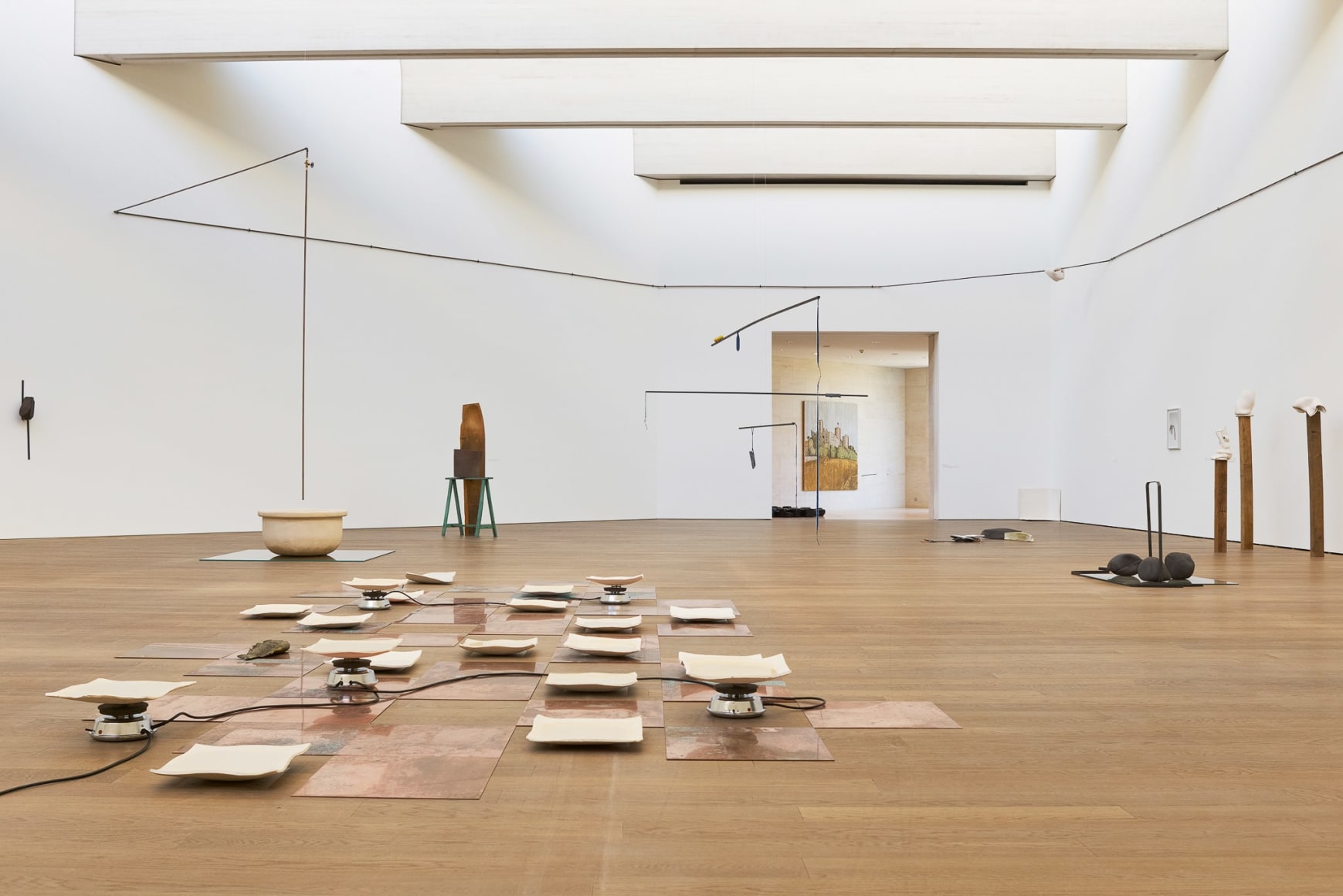 Installatation view: Katinka Bock - Smog / Tomorrow’s Sculpture, Mudam Luxembourg, 2018, Photo: Johannes Schwartz