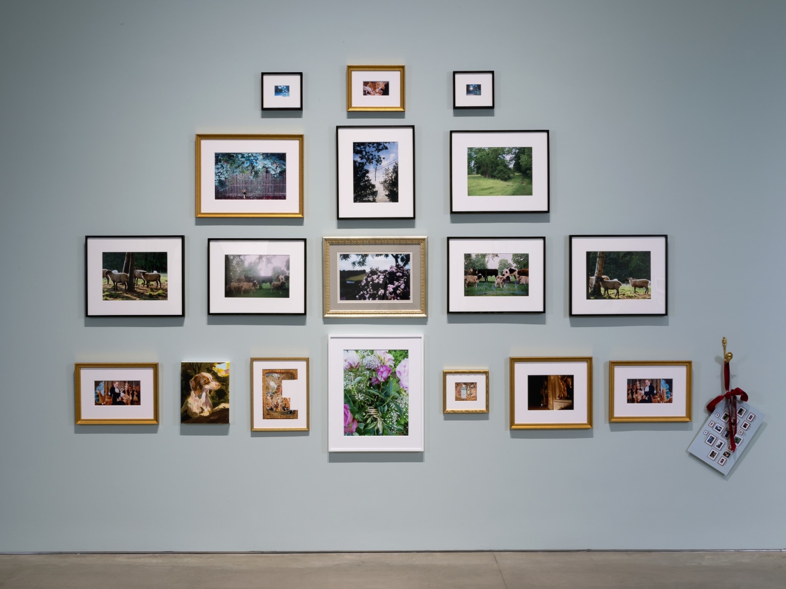 Installation view: Karen Kilimnik, 303 Gallery, New York, 2019. Photo: John Berens