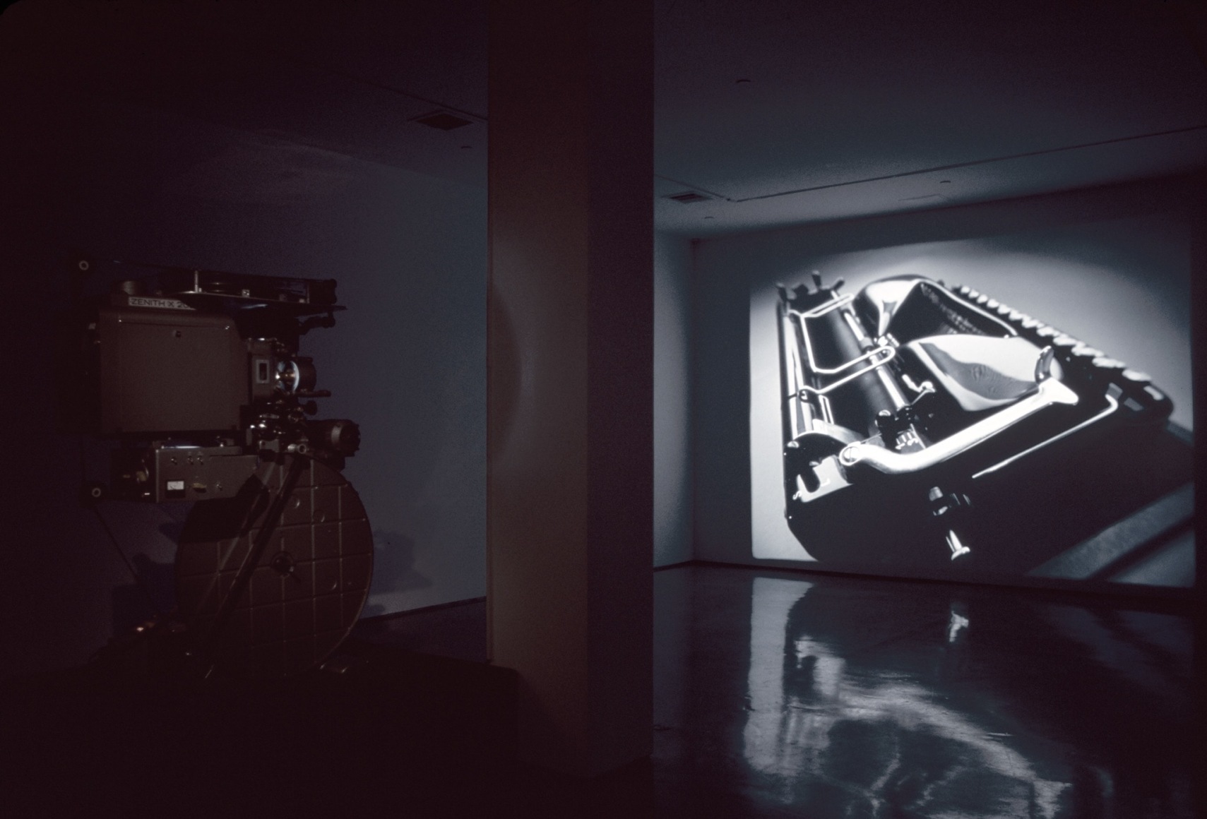 Rodney Graham, Rheinmetall / Victoria-8, 2003, Exhibition view: 303 Gallery