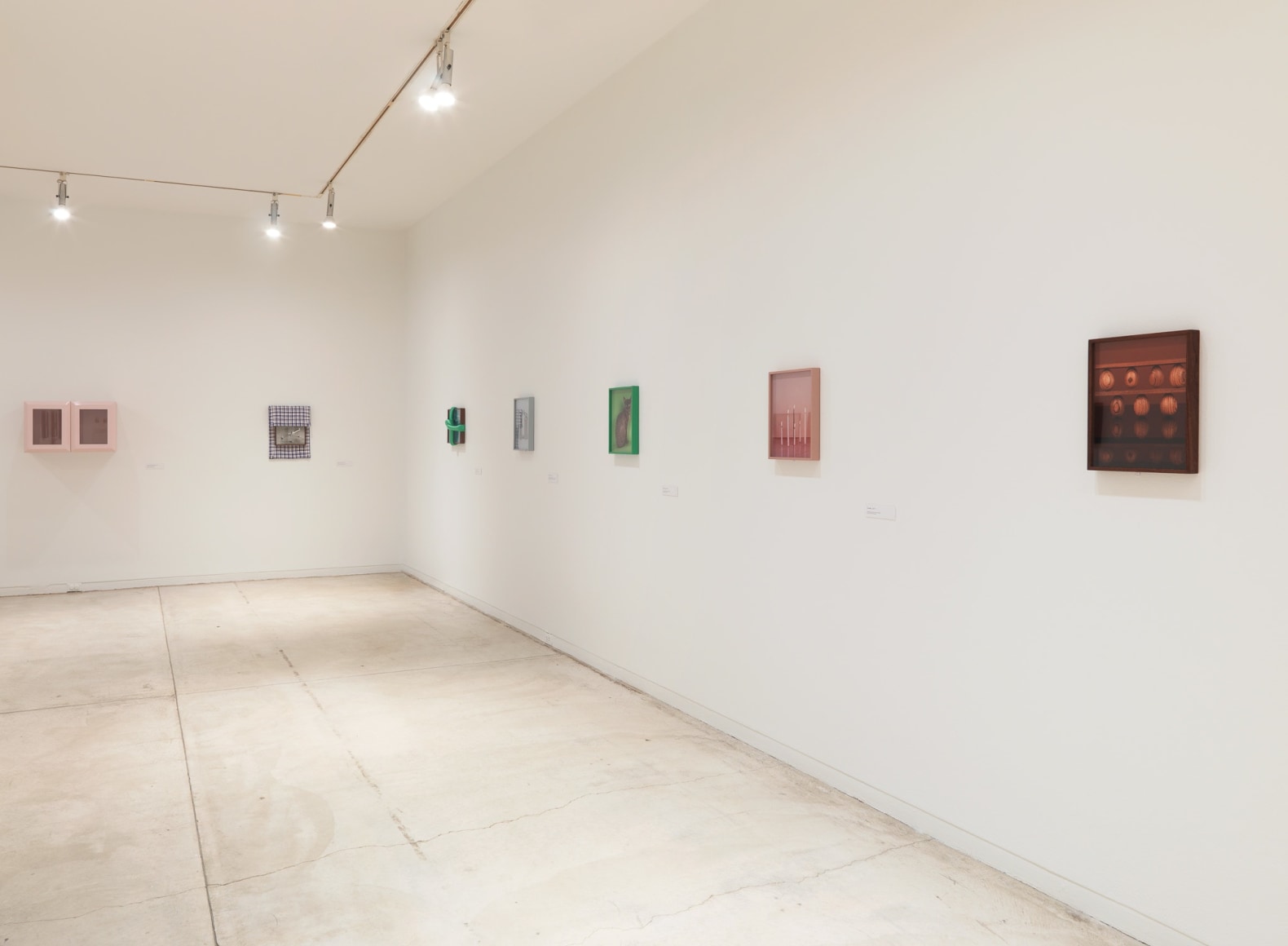 Installation view of Elad Lassry, exhibition at the Vancouver Art Gallery, June 24 to October 1, 2017