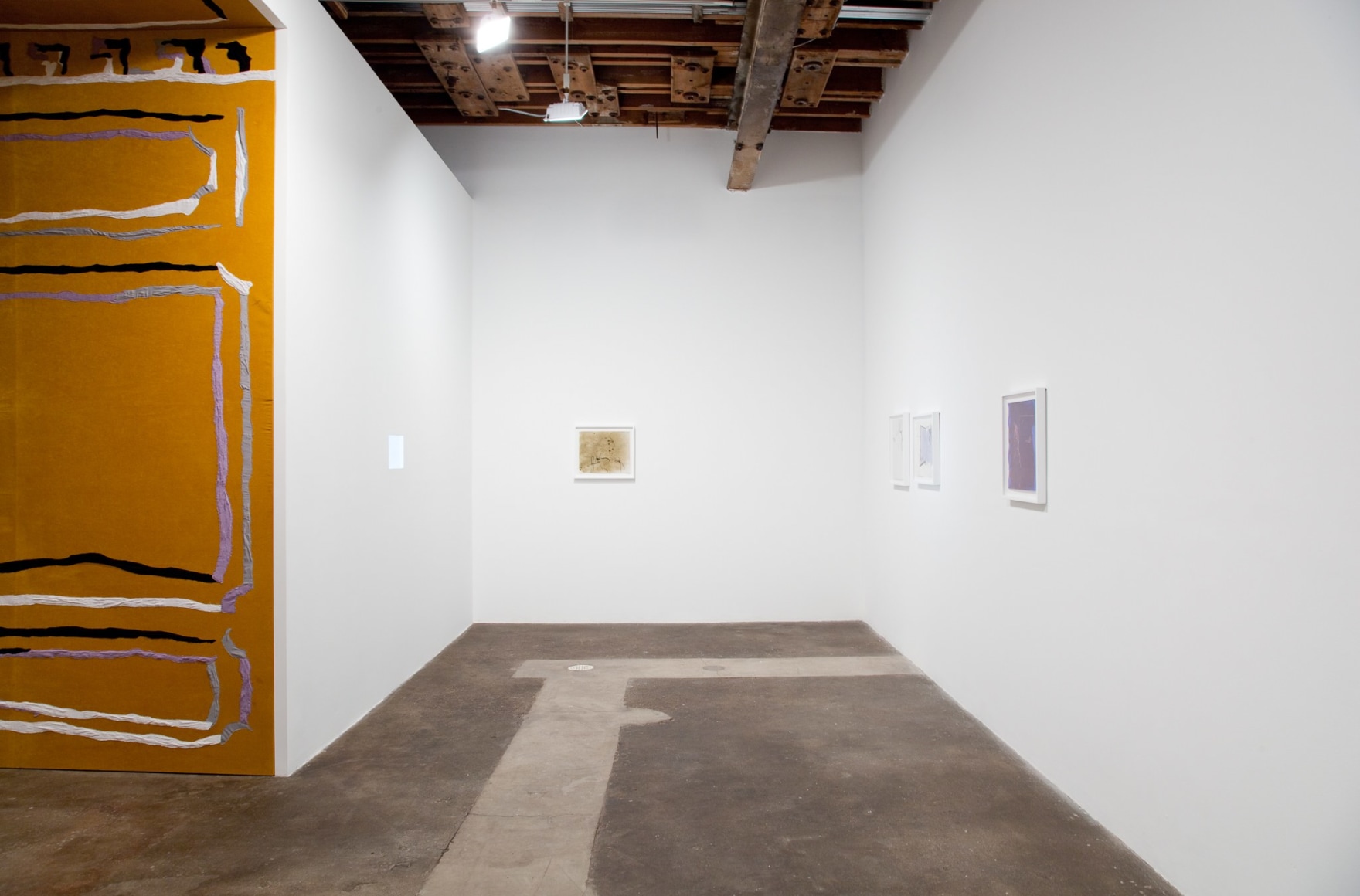 Nick Mauss, Installation view:&nbsp;Perforations