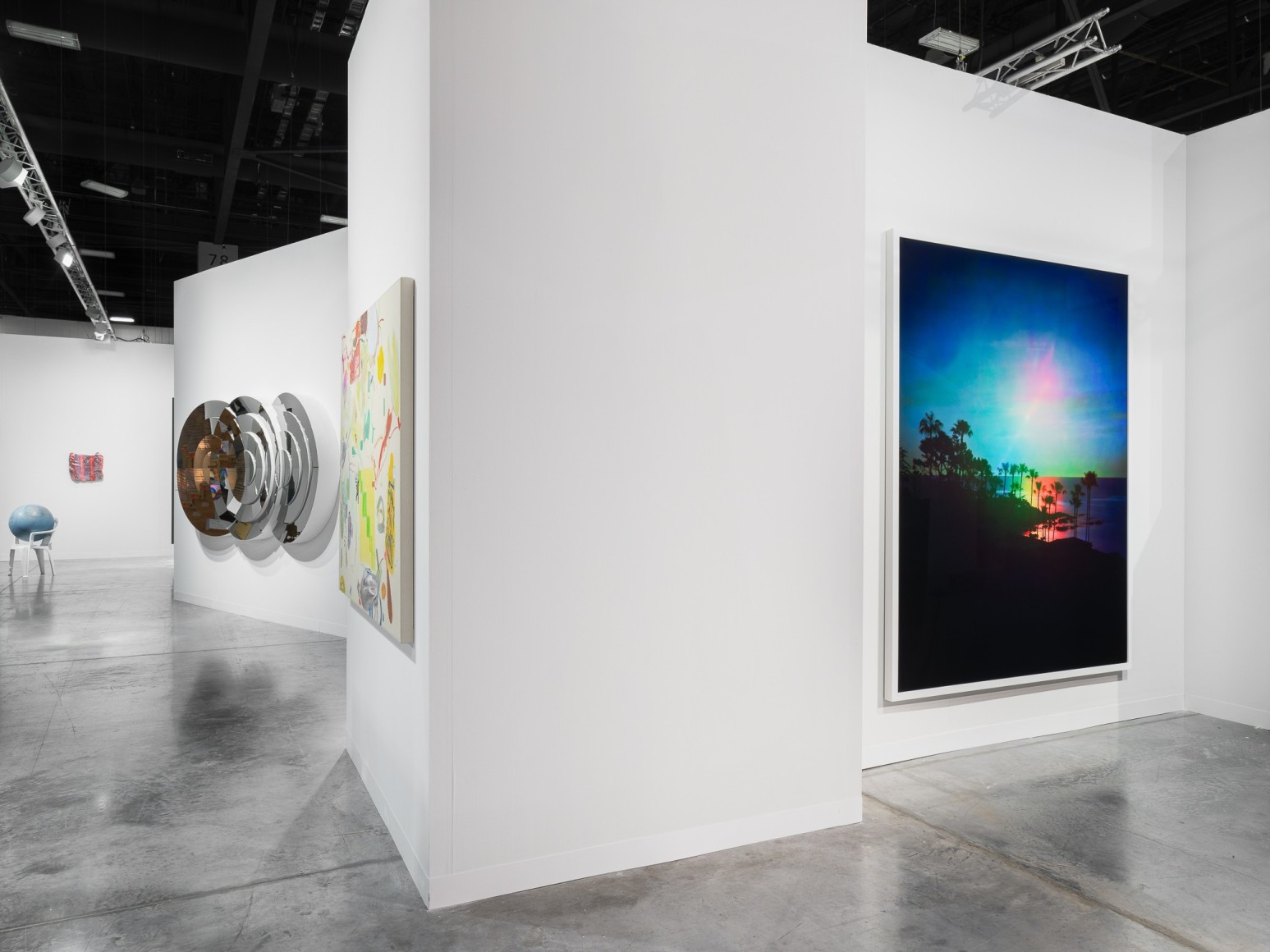 Installation view: Art Basel Miami Beach, 2023, Miami Beach Convention Center, 303 Gallery, Booth B38. Photo: Dan Bradica