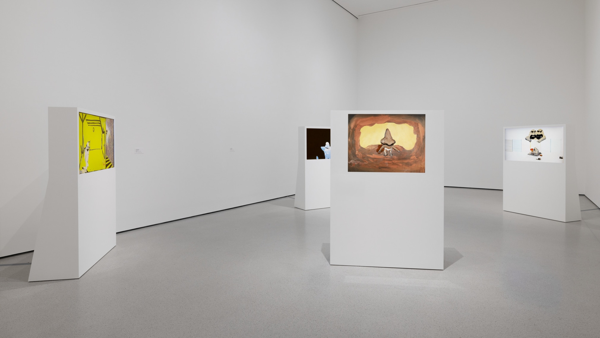Installation view of the gallery &ldquo;Tala Madani&rdquo; in the exhibition &ldquo;Collection 1980s&ndash;Present,&rdquo; June 6, 2025 - Ongoing. Photographed in June 2025. The Museum of Modern Art, New York. Digital Image &copy; 2025 The Museum of Modern Art, New York. Photo by Jonathan Dorado.