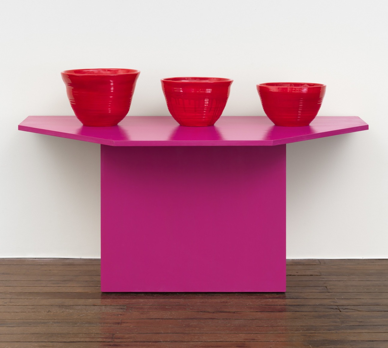 Mary Heilmann, Descending Bowls, 2013-2018