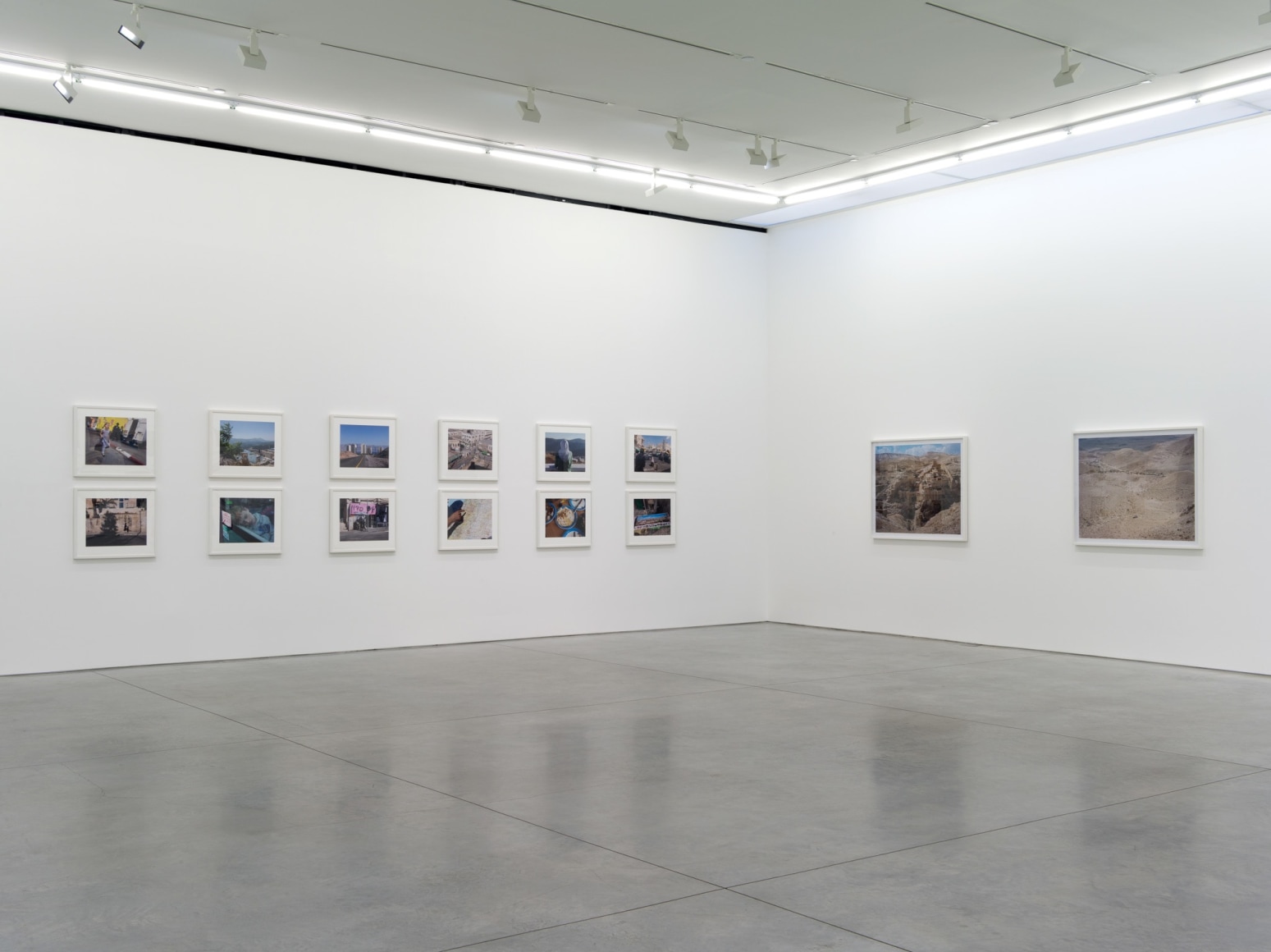 Stephen Shore, Installation at 303 Gallery, 2014