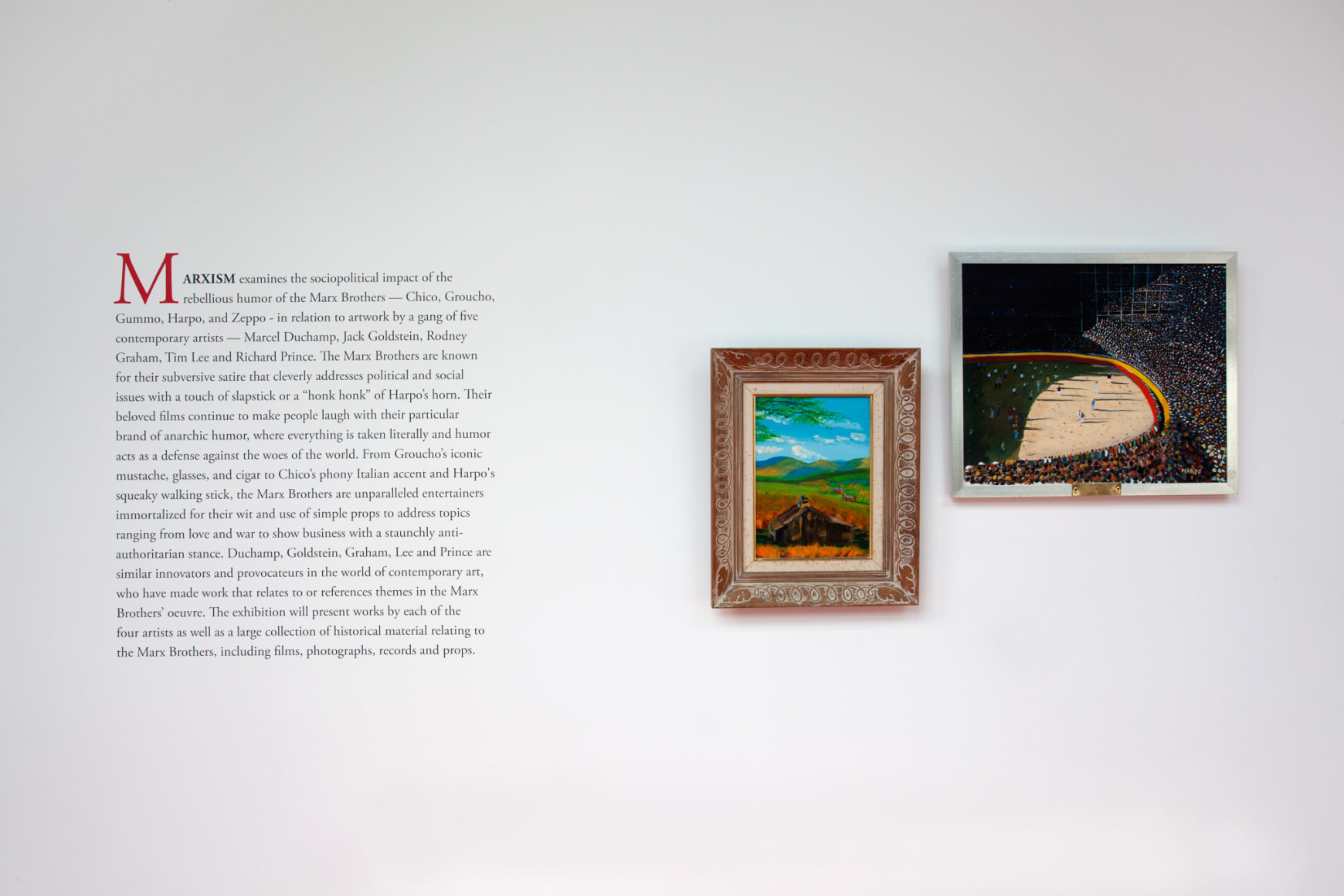 Marxism, Installation at 303 Gallery, 2012